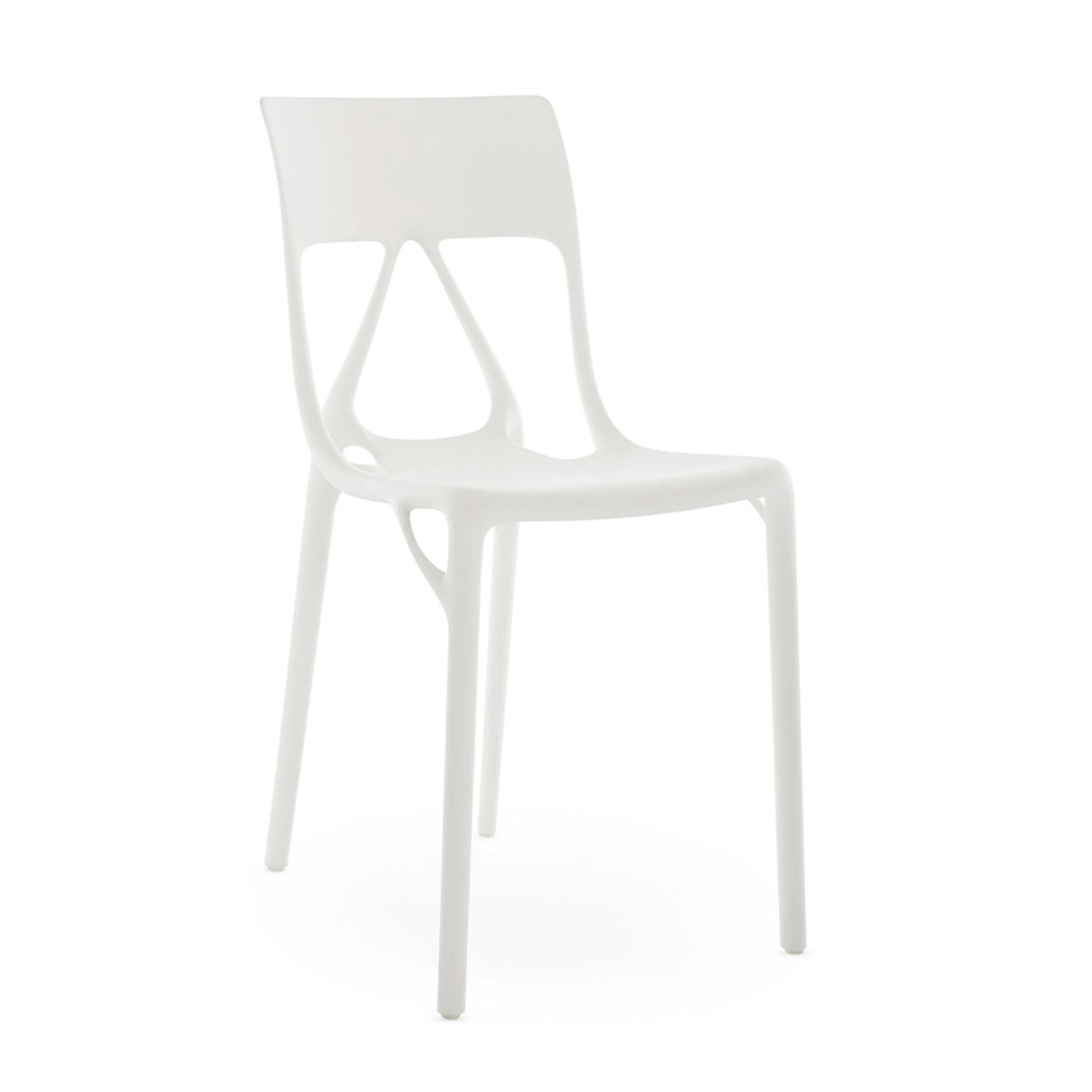 Kartell - A.I. light Stuhl weiß
