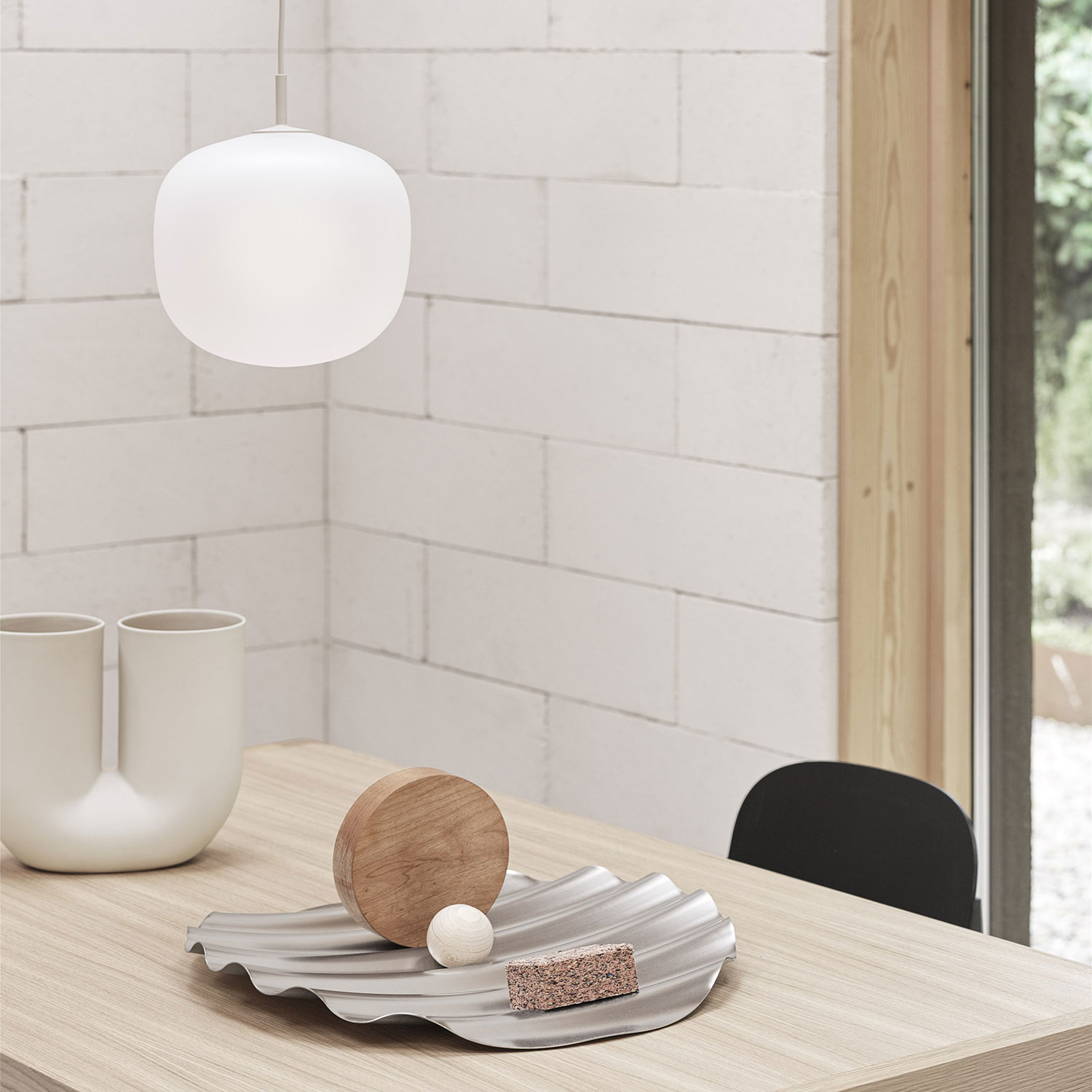 muuto rime leuchte esstisch close up 95450