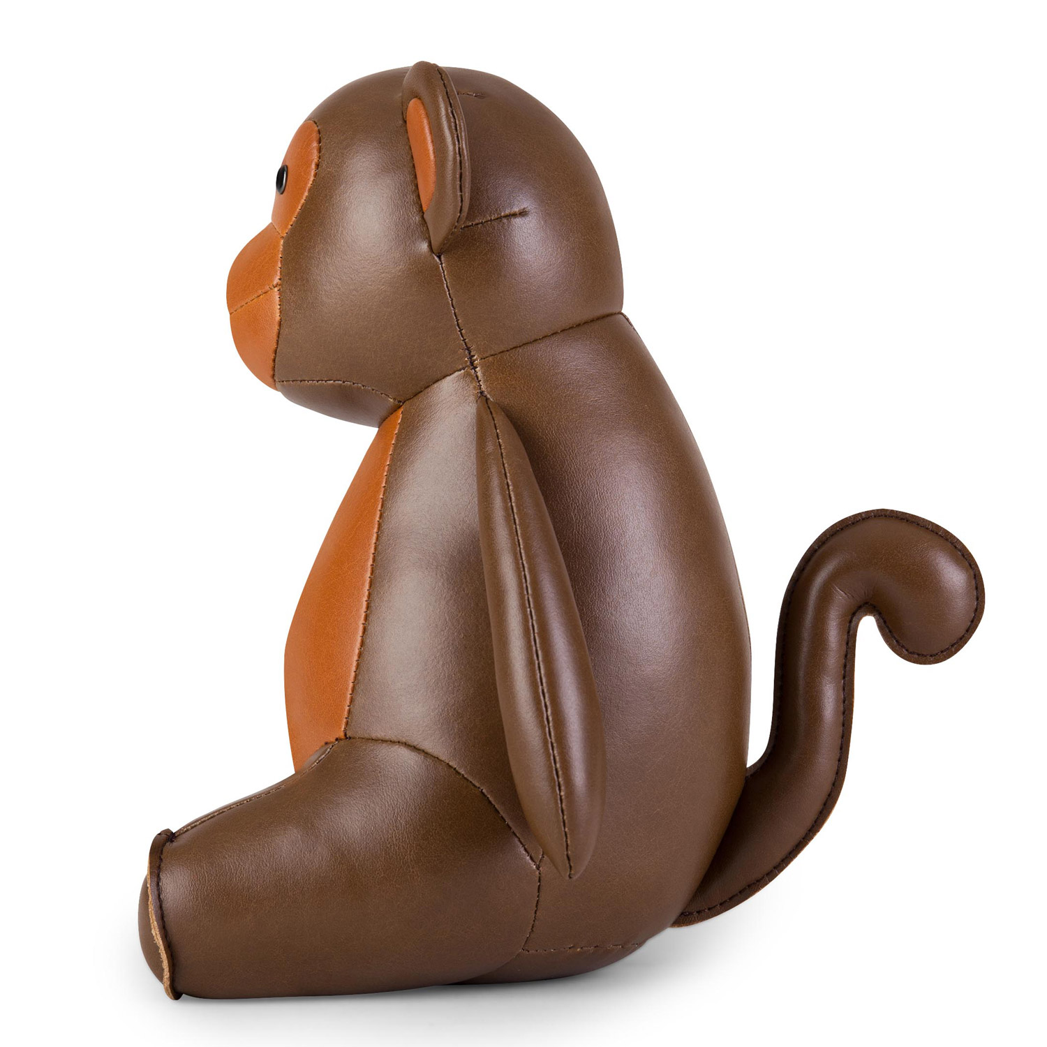 Zueny Buchstuetze Affe braun ZCBV0108 1014 4