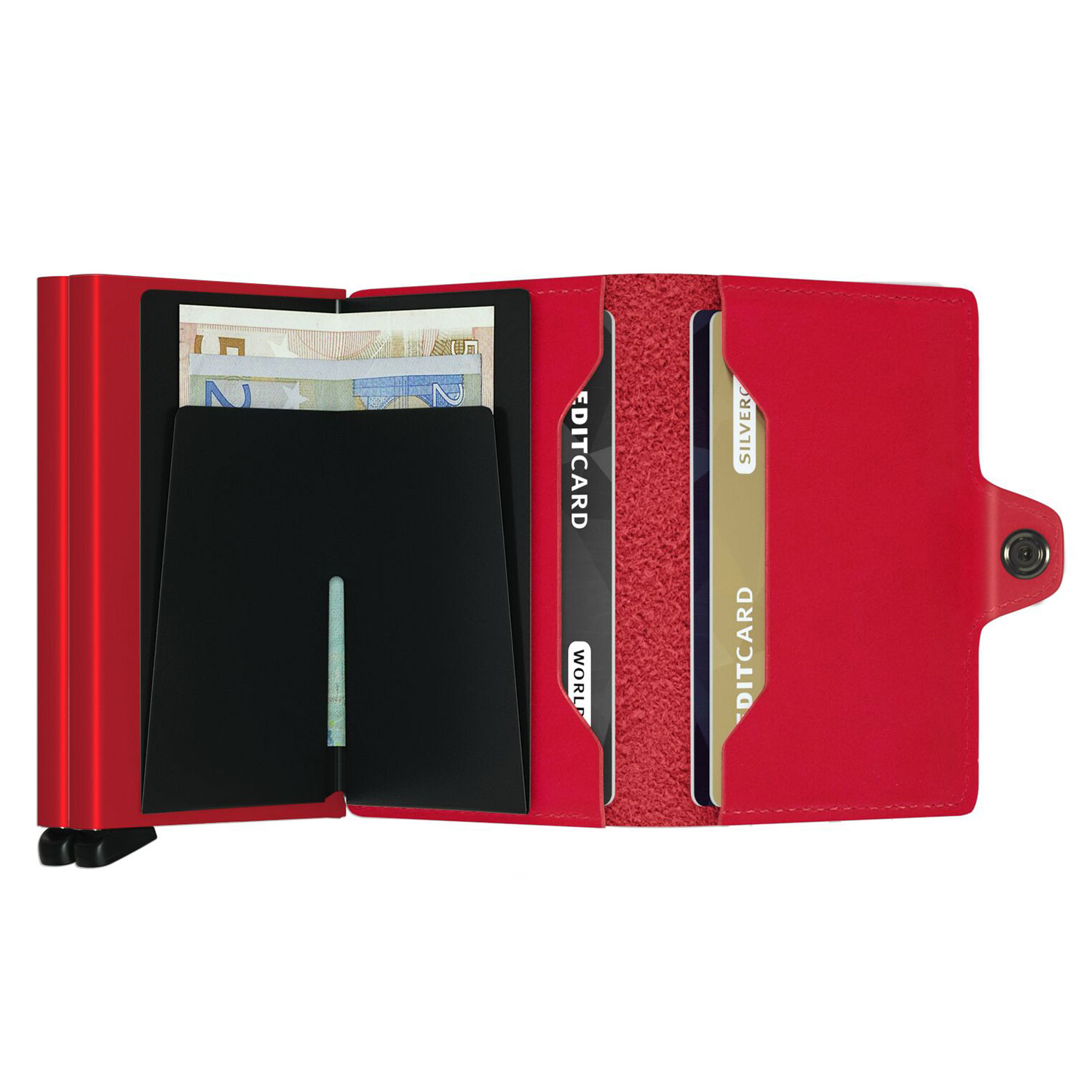 secrid twinwallet original red red offen 105074
