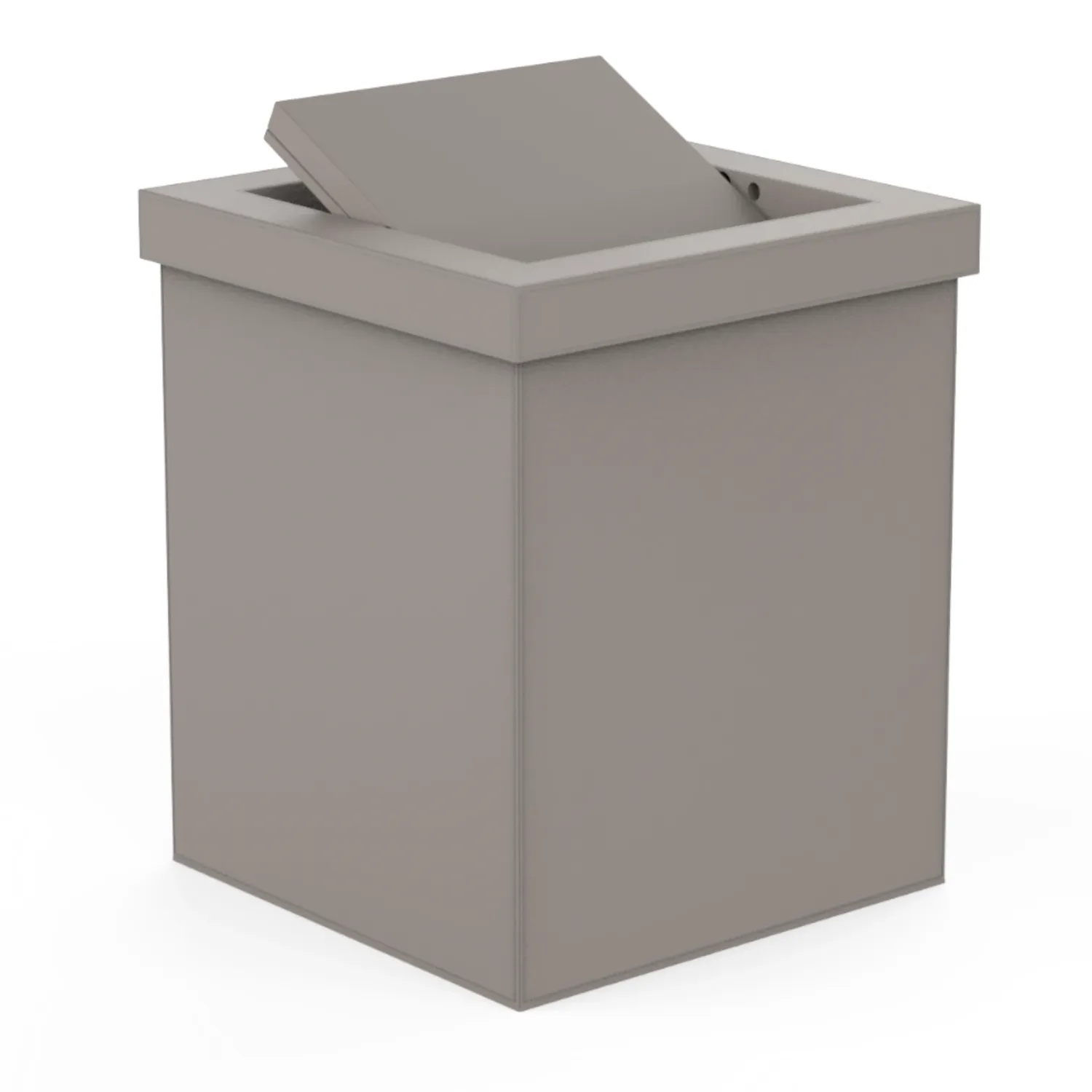 Decor Walther - Brownie PKMD Papierkorb mit Schwingd. taupe