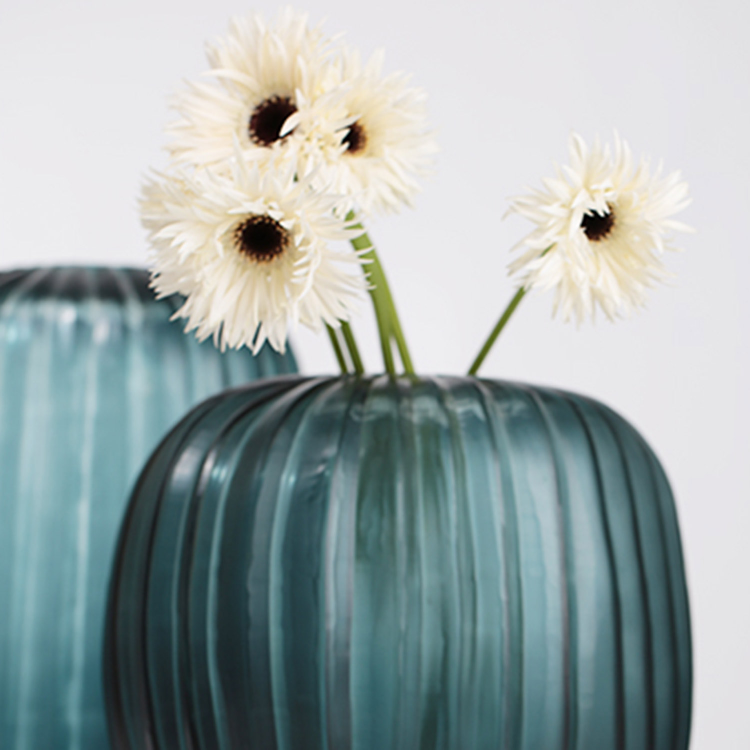 guaxs manakara vase ocean blue indigo blumen 94408