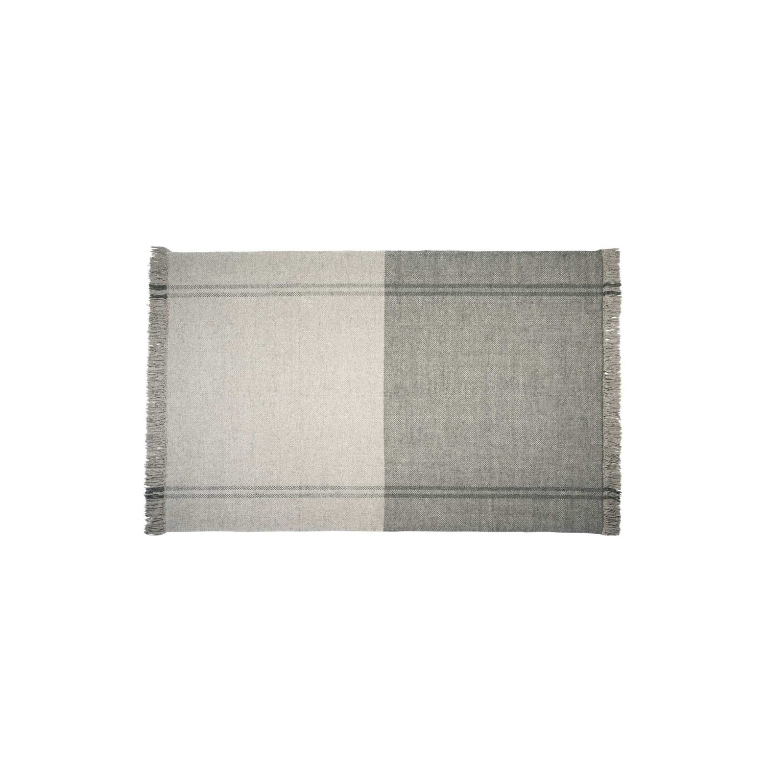 pad - Dublé Teppich 92 x 172 cm grau