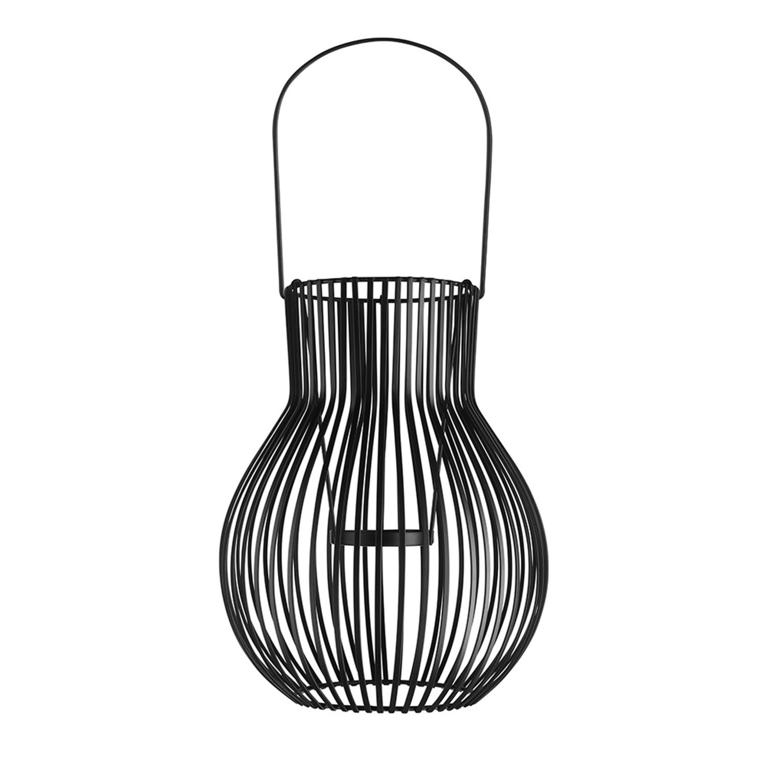 Uyuni Lighting - Upside Down Laterne groß mattschwarz