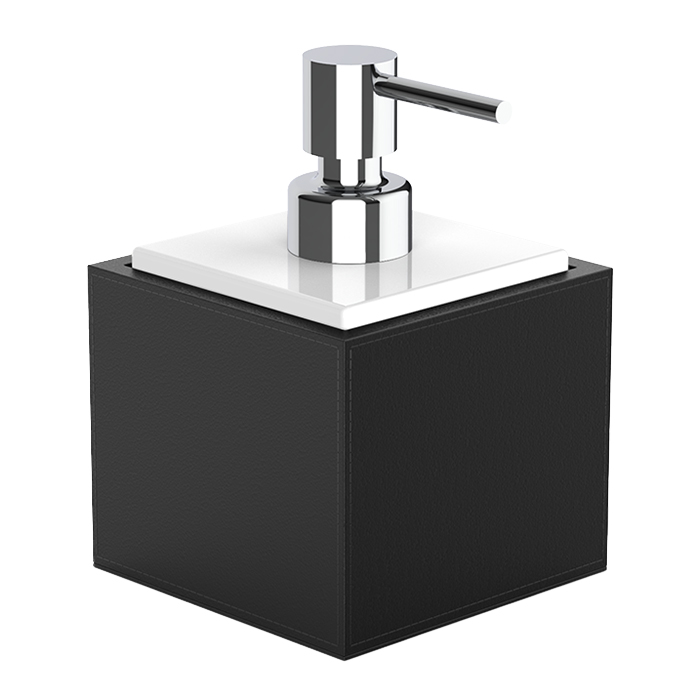 decor walther brownie seifenspender SSP schwarz chrome 0937160 91970