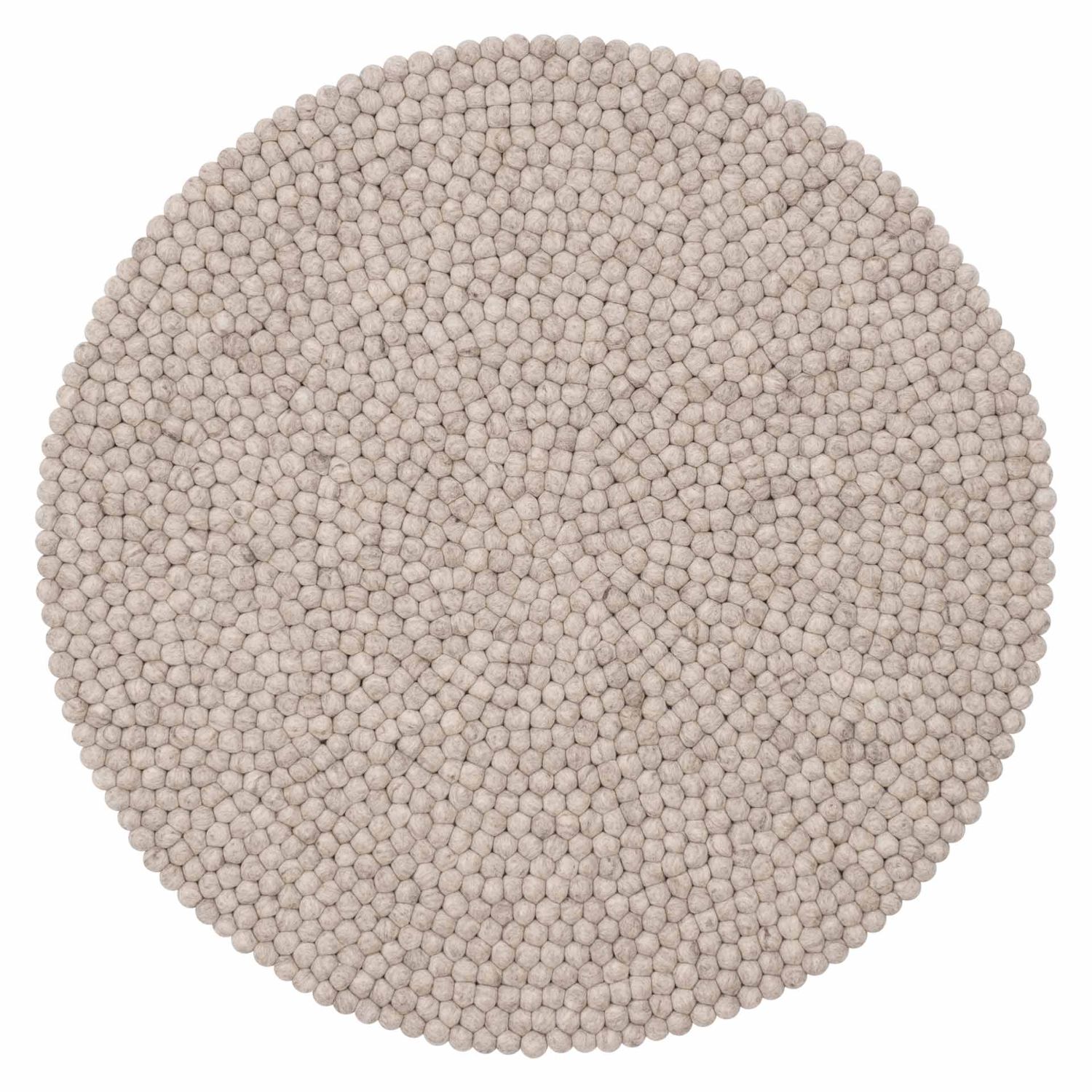 myfelt - Béla Filzkugelteppich rund 200 cm