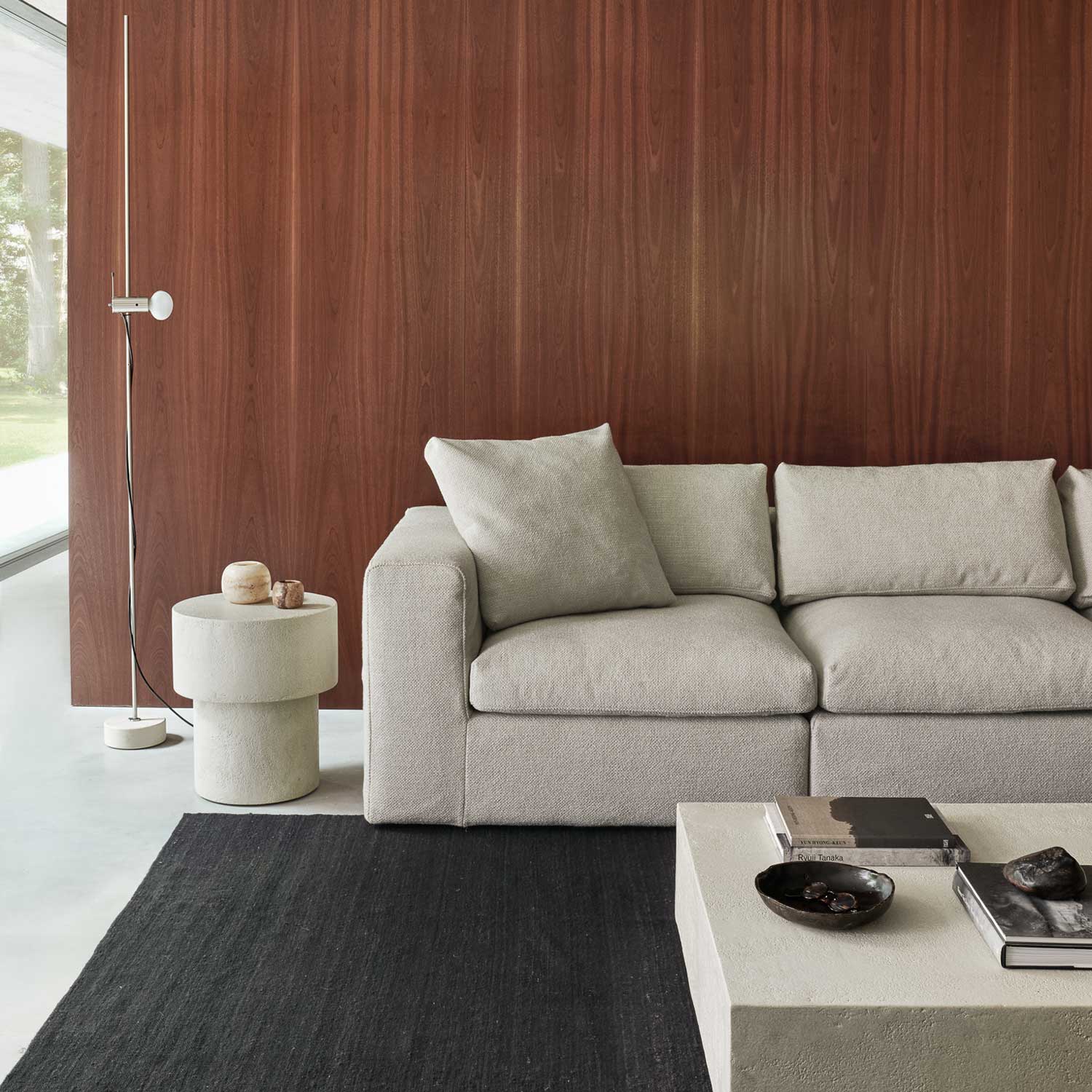 mellow sofa ethnicraft ivory 97427