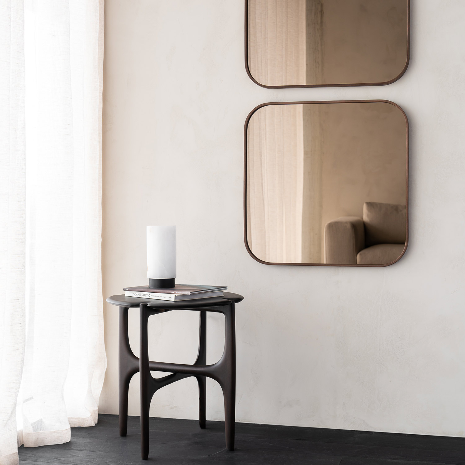 Ethnicraft - Camber Wandspiegel 90x90 cm