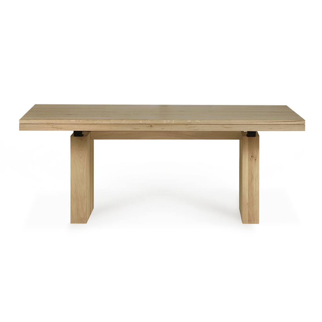 ethnicraft double eichenholz tisch eingezogen 88807