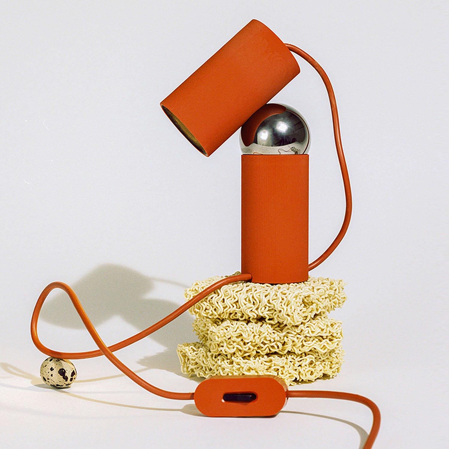 flos bilboquet tischleuchte tomato leuchtend 97976