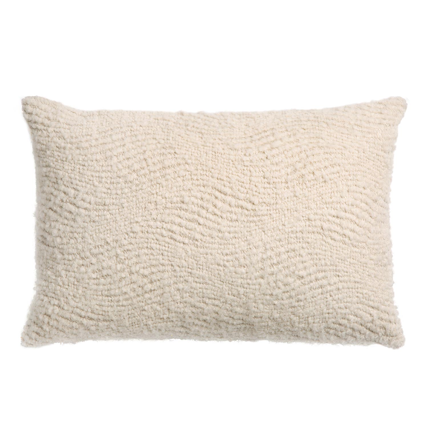 Ethnicraft - Wave Kissen off white rechteckig