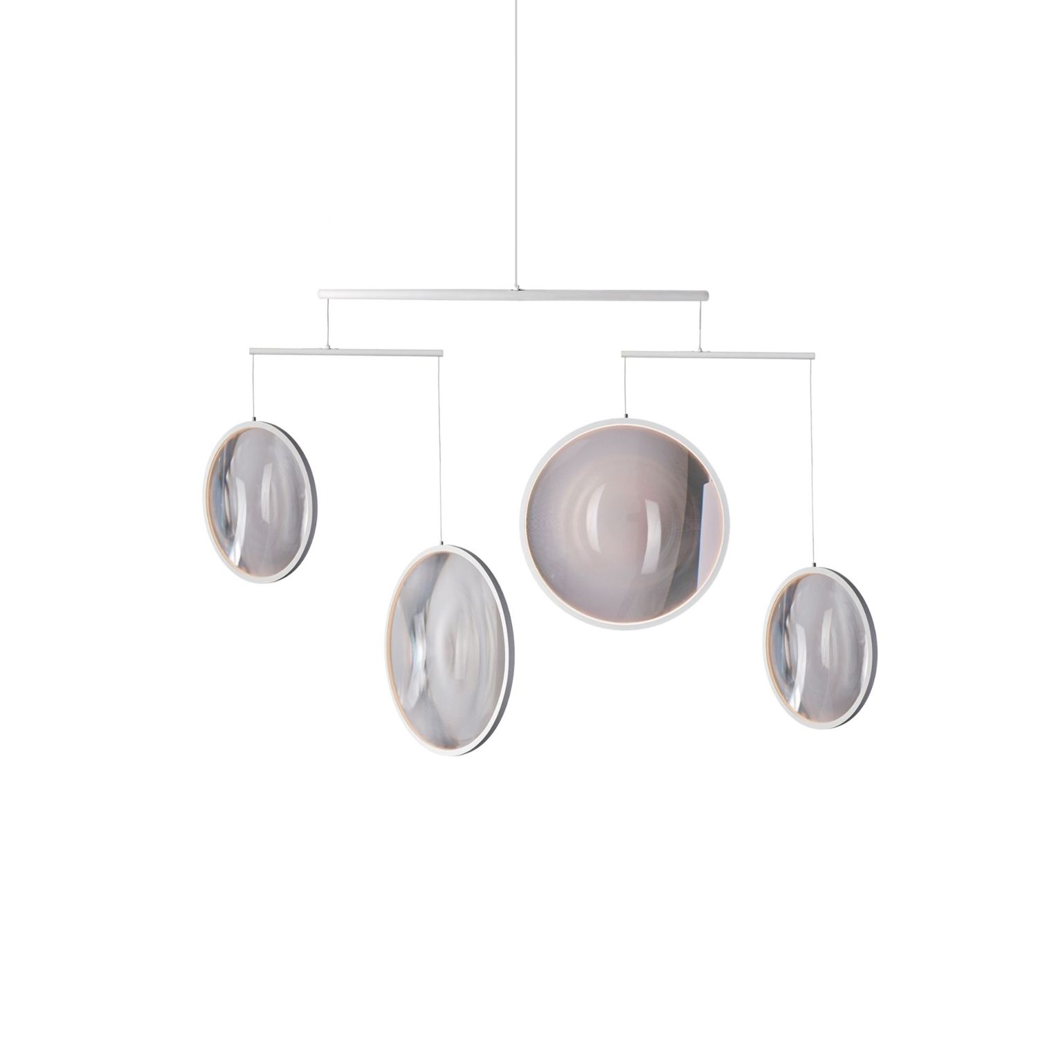 DCW - Focus Pendelleuchte X4 weiß