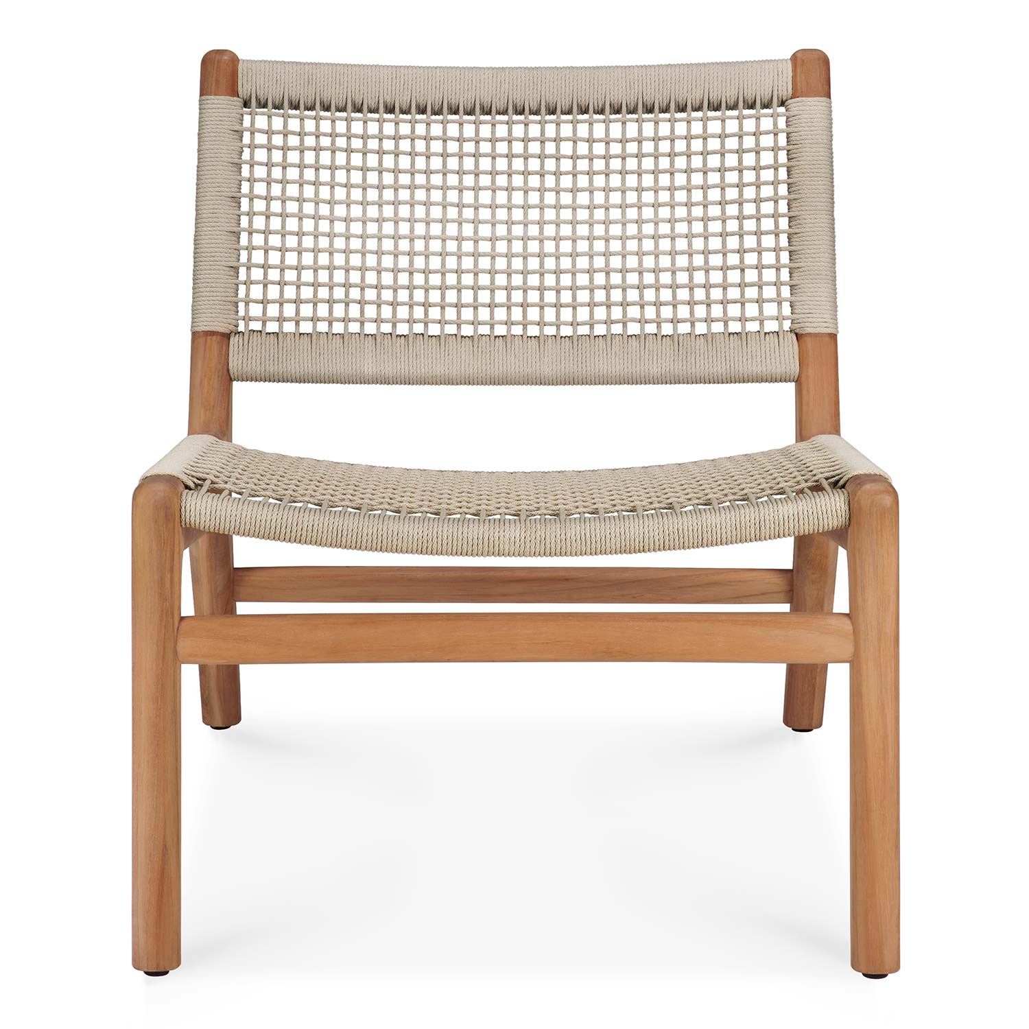Ethnicraft - Jack Woven Outdoor Loungesessel