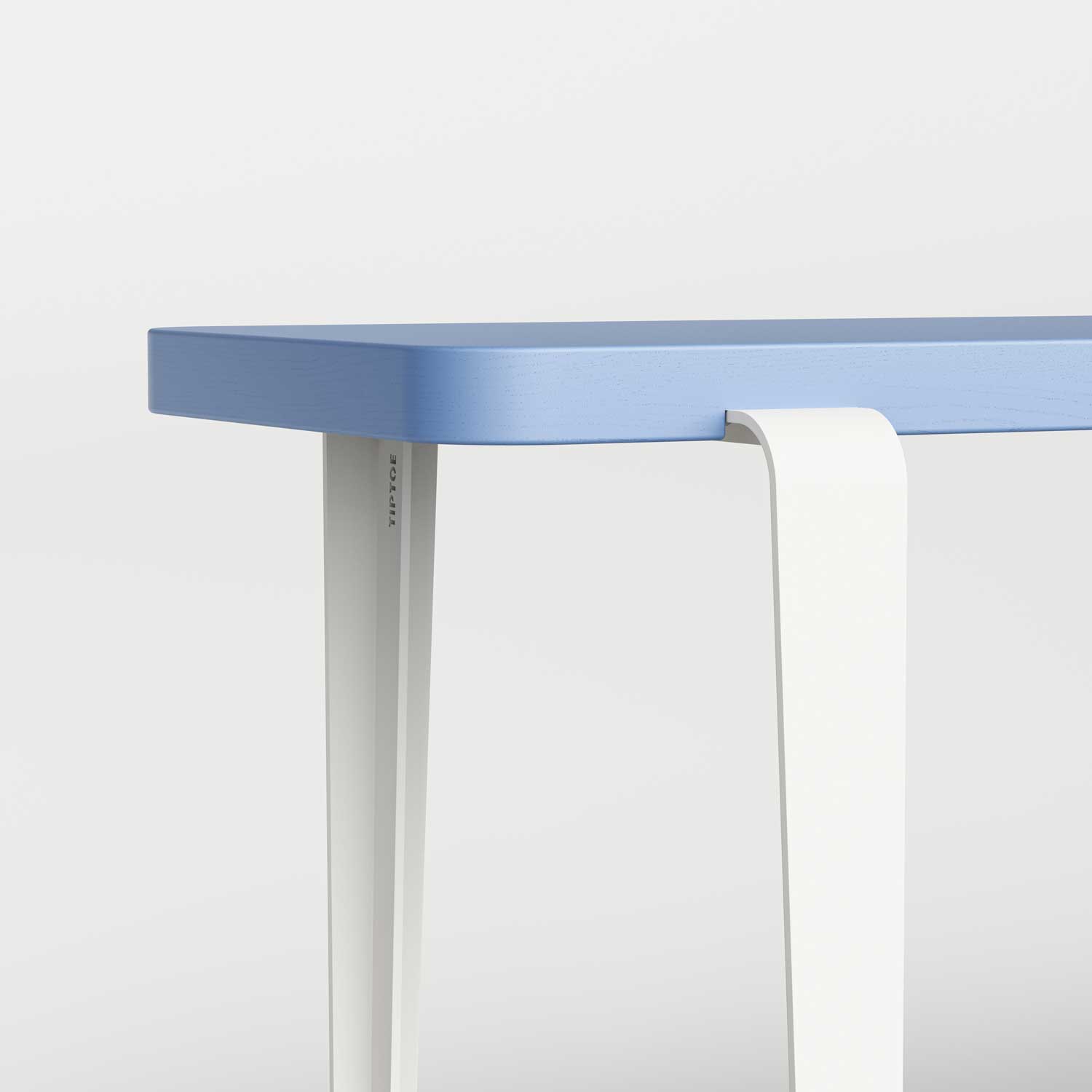 Tiptoe - Lou Sitzbank 90x30 cm graphitschwarz/Eiche