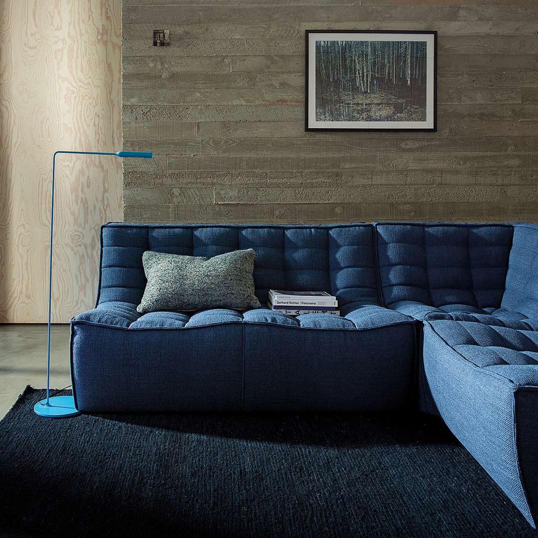 ethnicraft n701 sofa blau ambiente ecksofa 84021