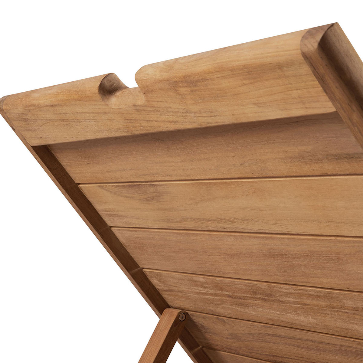 ethnicraft liegestuhl verstellbar 10256 ohne polsterung close up 85764