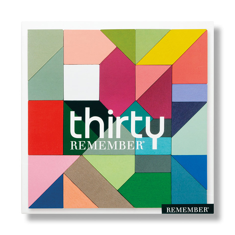remember holzpuzzle thirty verpackung 79783