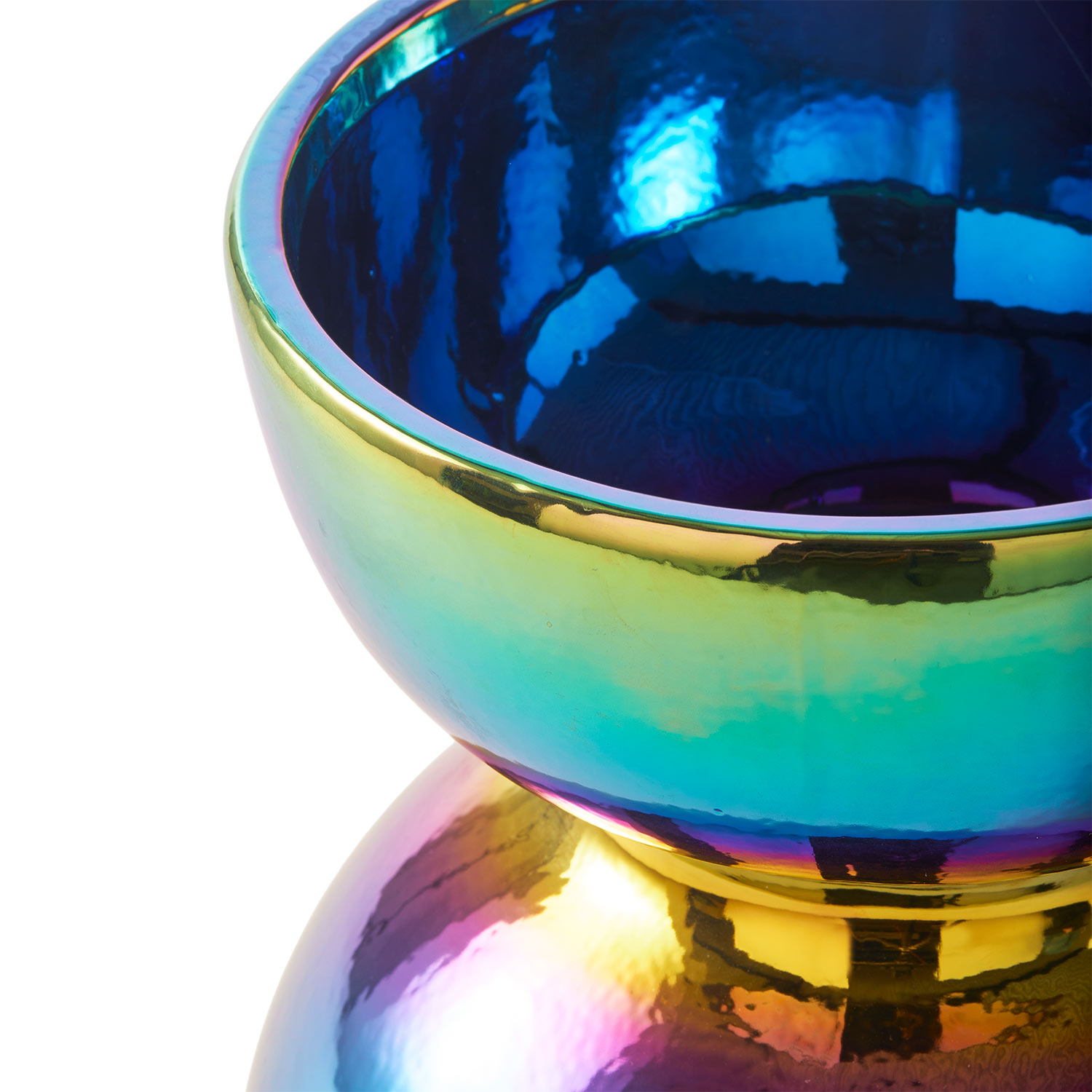 pols potten boolb vase m mehrfarbig obeb 99050