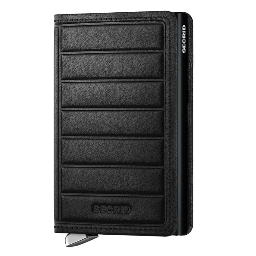 secrid slimwallet Emboss Lines schwarz 104917