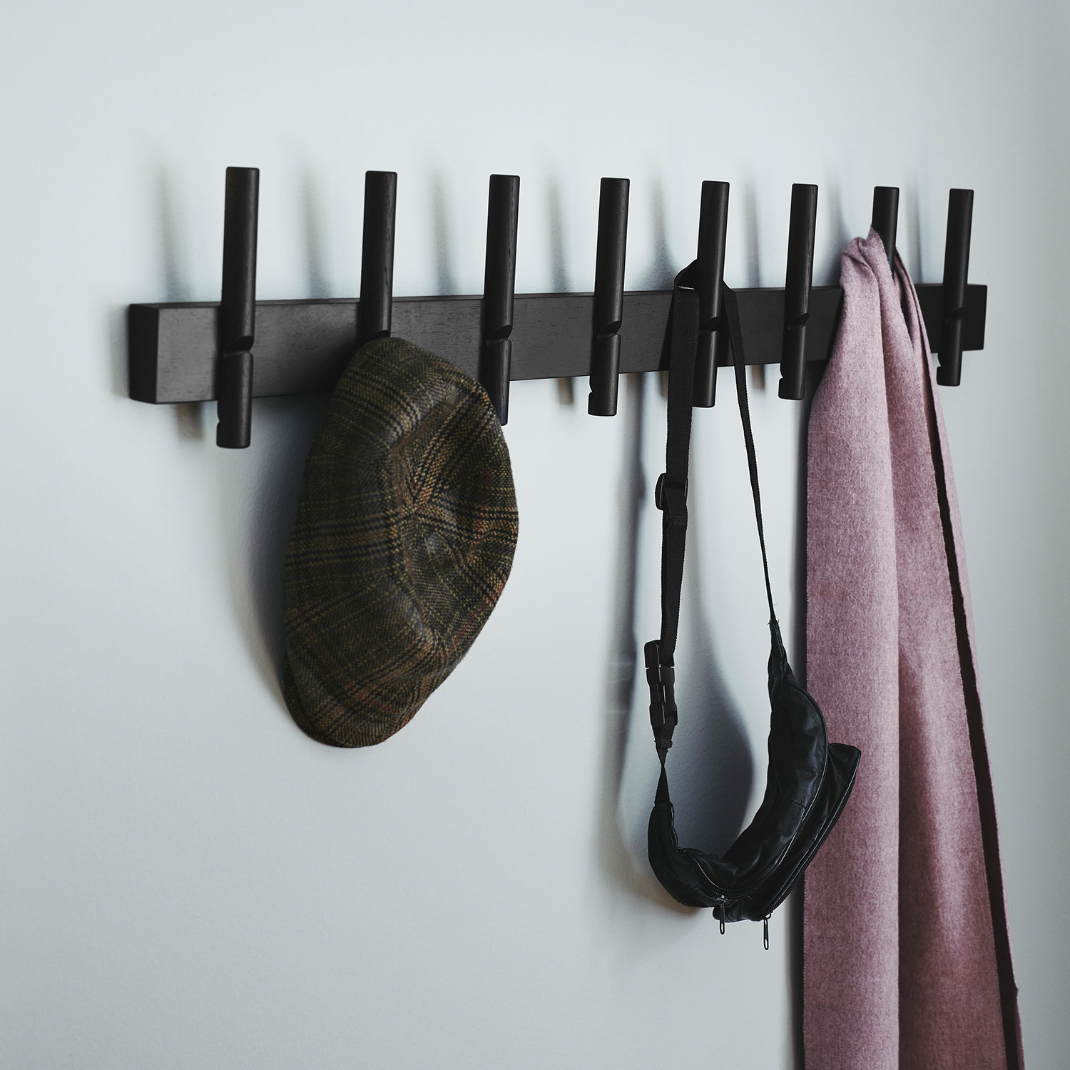 wo do wood reces schwarz garderobe 85746