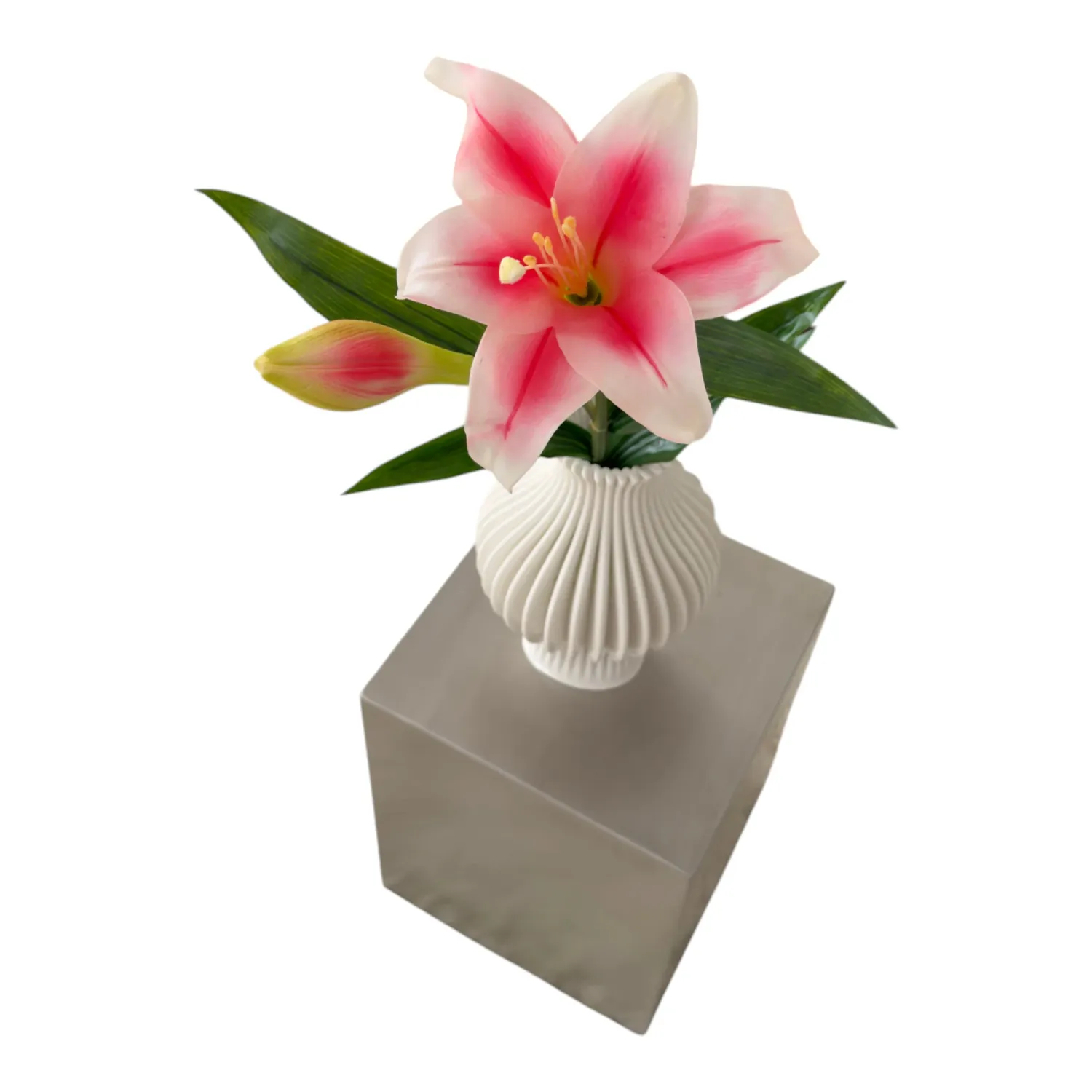 BLOOM OBJECTS - Lilie Kunstblume pink