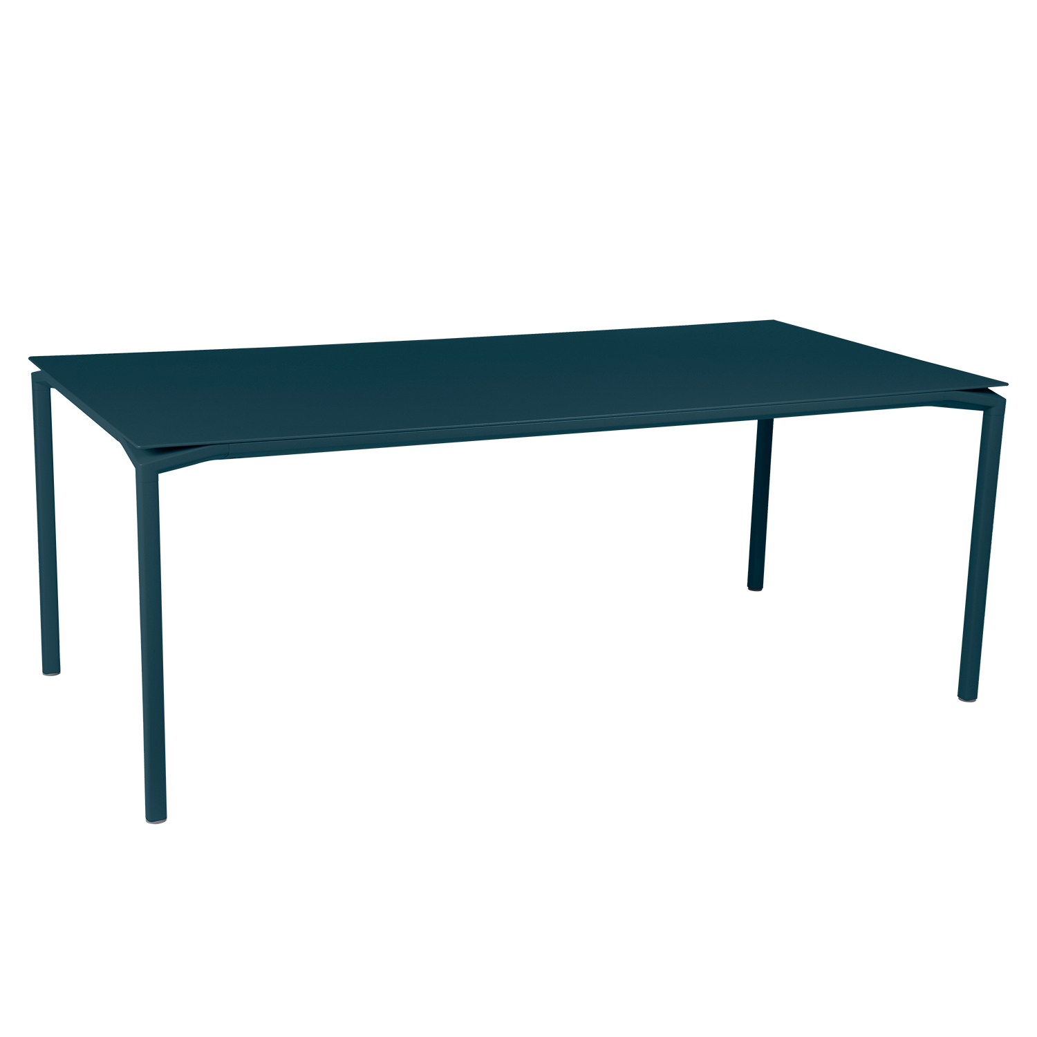 fermob calvi tisch 195x95cm acapulcoblau 874021 105574