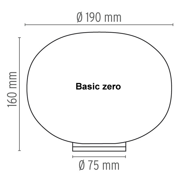 Glo Ball Basic Zero Abmessungen 18367