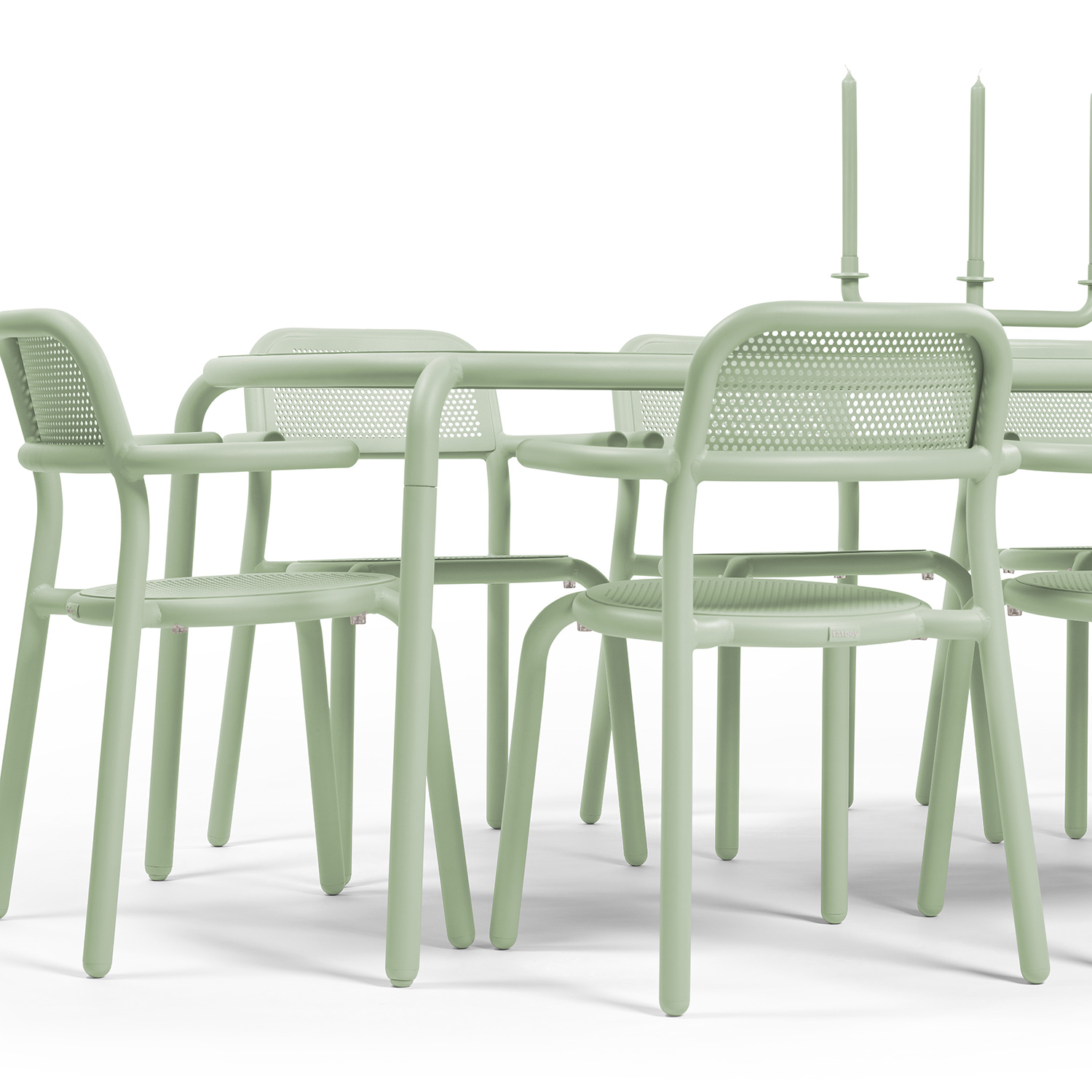 fatoy Toni tisch mist green mit stuehle 51308