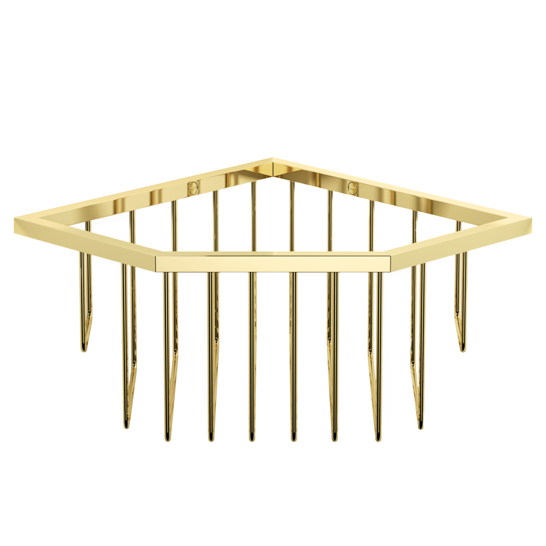 decor walther eckduschkorb WA ECK 1 gold 0703320 95734