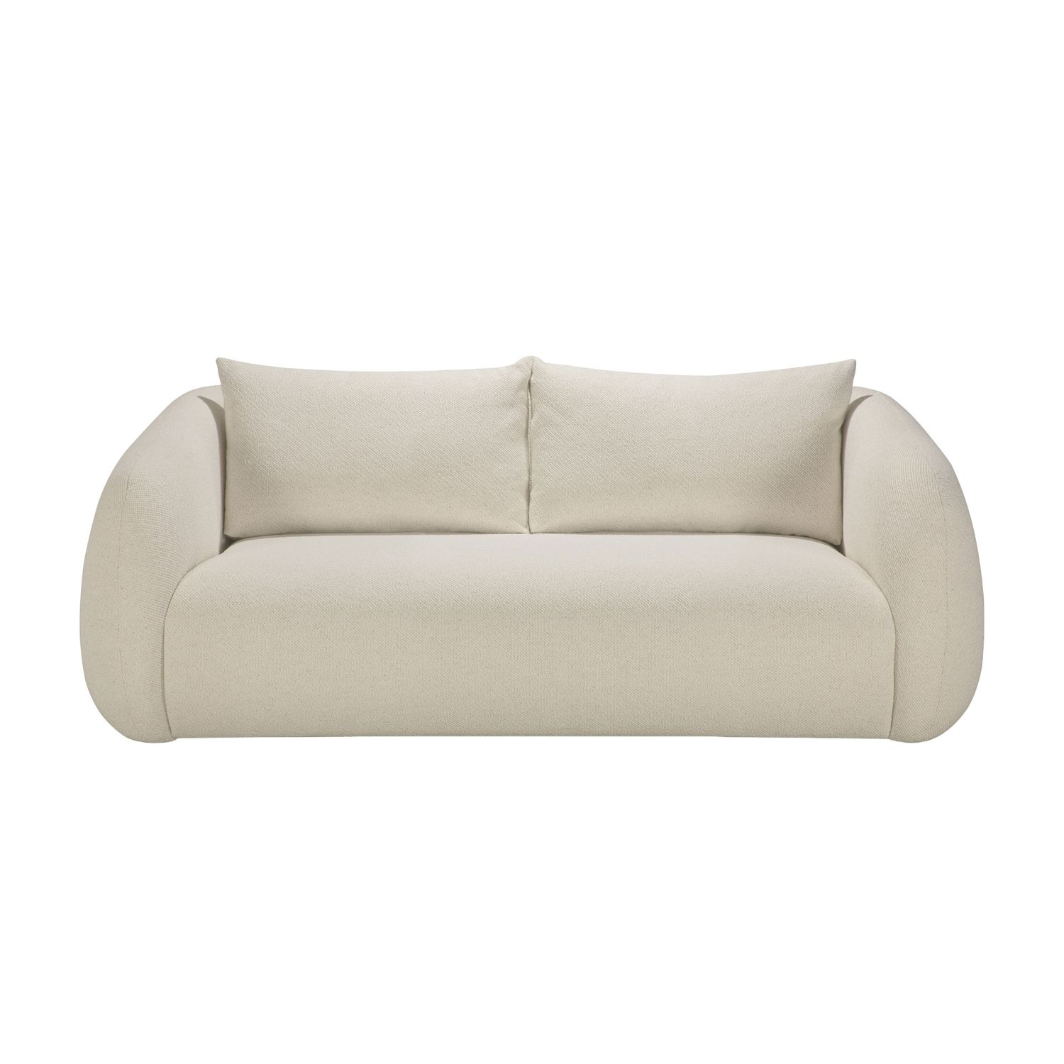 Ethnicraft - Figur Sofa 2-Sitzer chalk