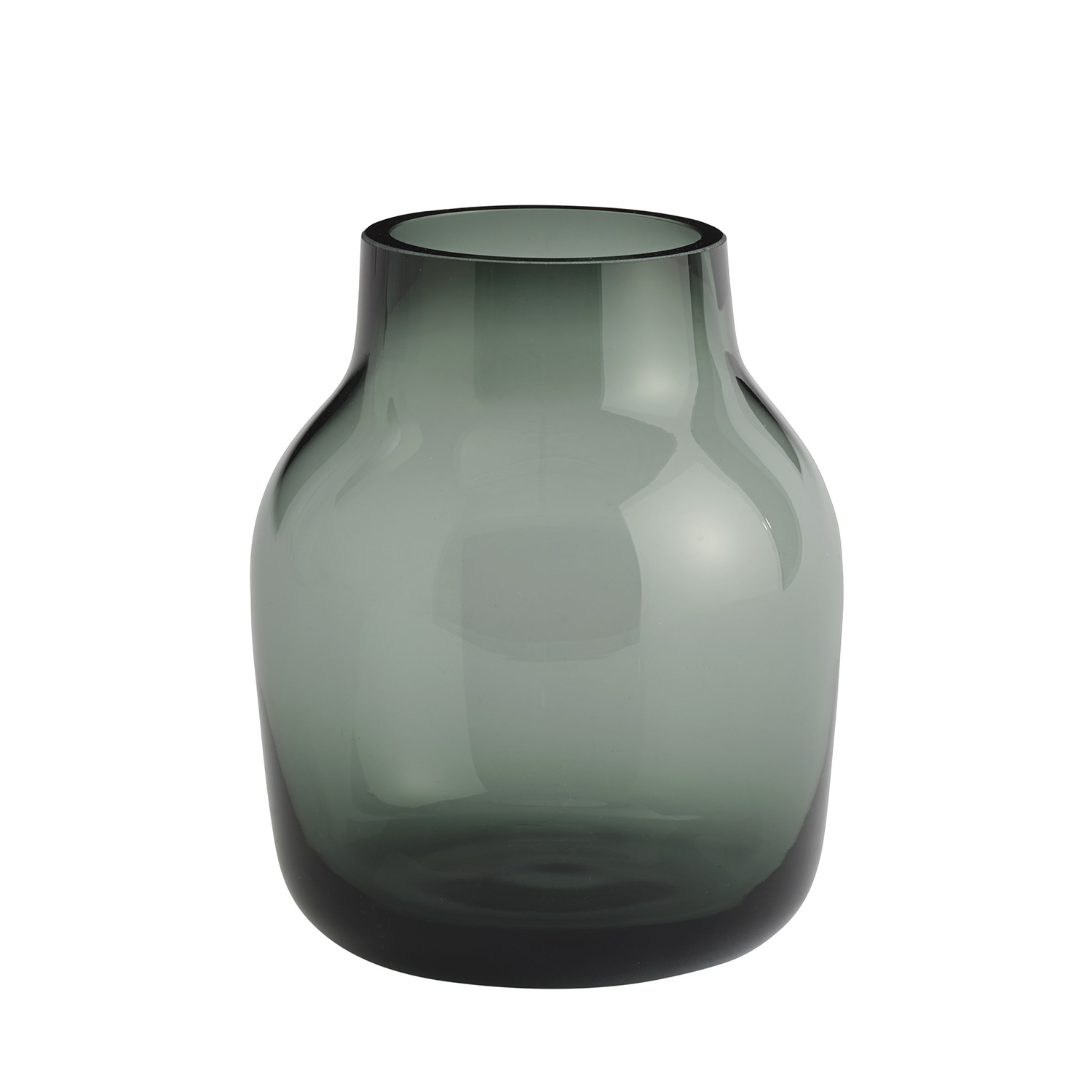 muuto silent vase 11 dark green 93767