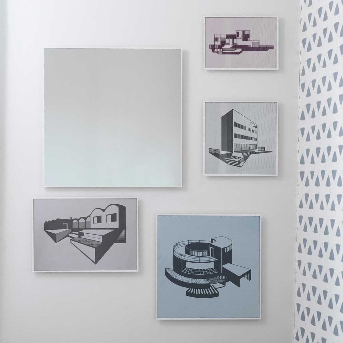 by lassen view spiegel 70x70 wohnraum 26596