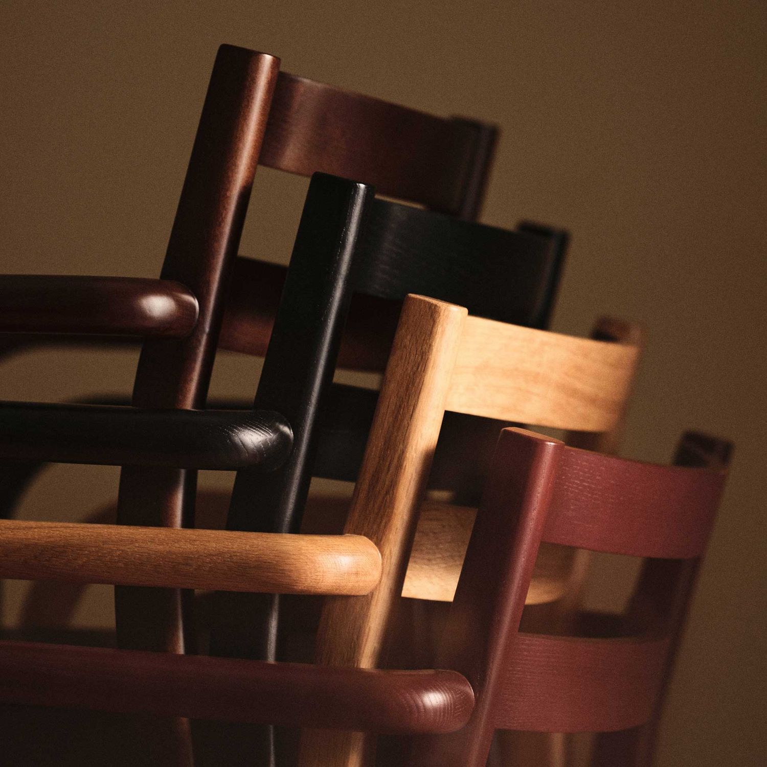 Ferm Living - Boda Stuhl mit Armlehnen natural eiche