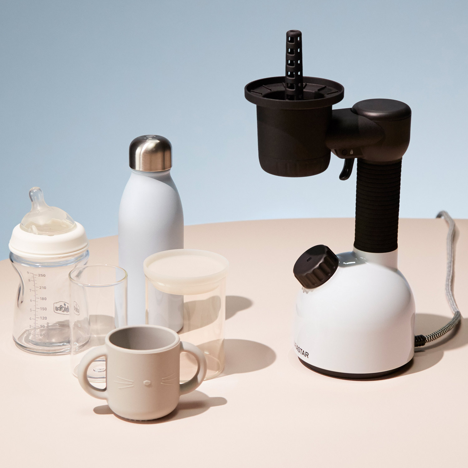 laurastar iggi steamer dampf sterilisierungs set tisch tube 99290