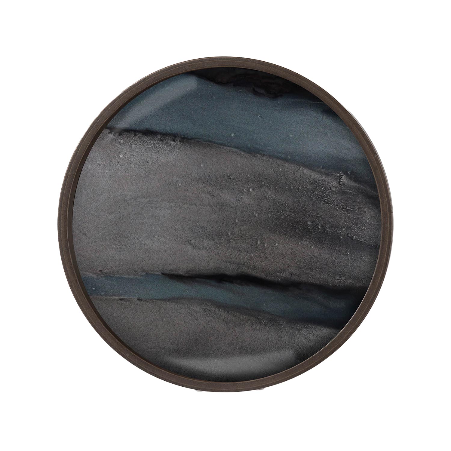 ethnicraft orgaic glastablett xs rund freisteller graphite 84919