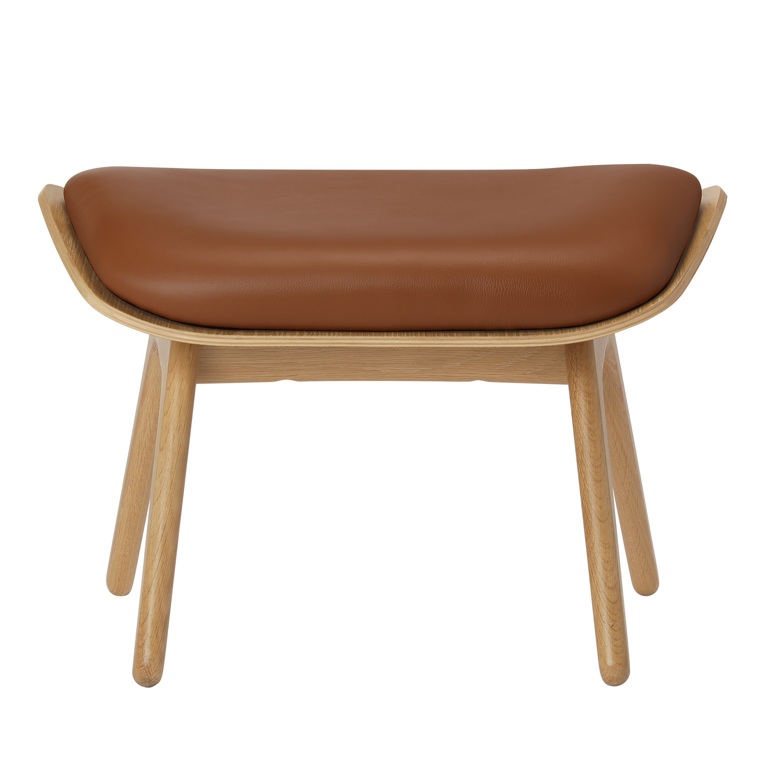 UMAGE the reader ottoman hell cognack 5583NC5583 10N frontal 100874