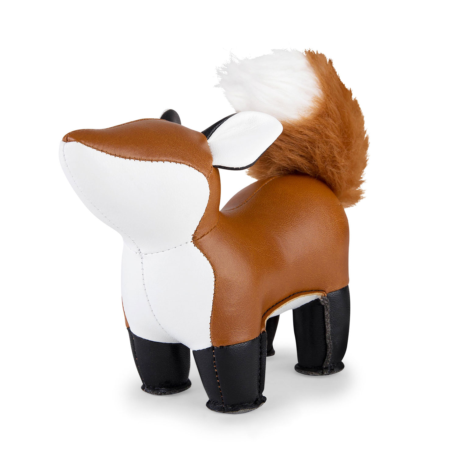 zueny leder briefbeschwerer fuchs furi 83148