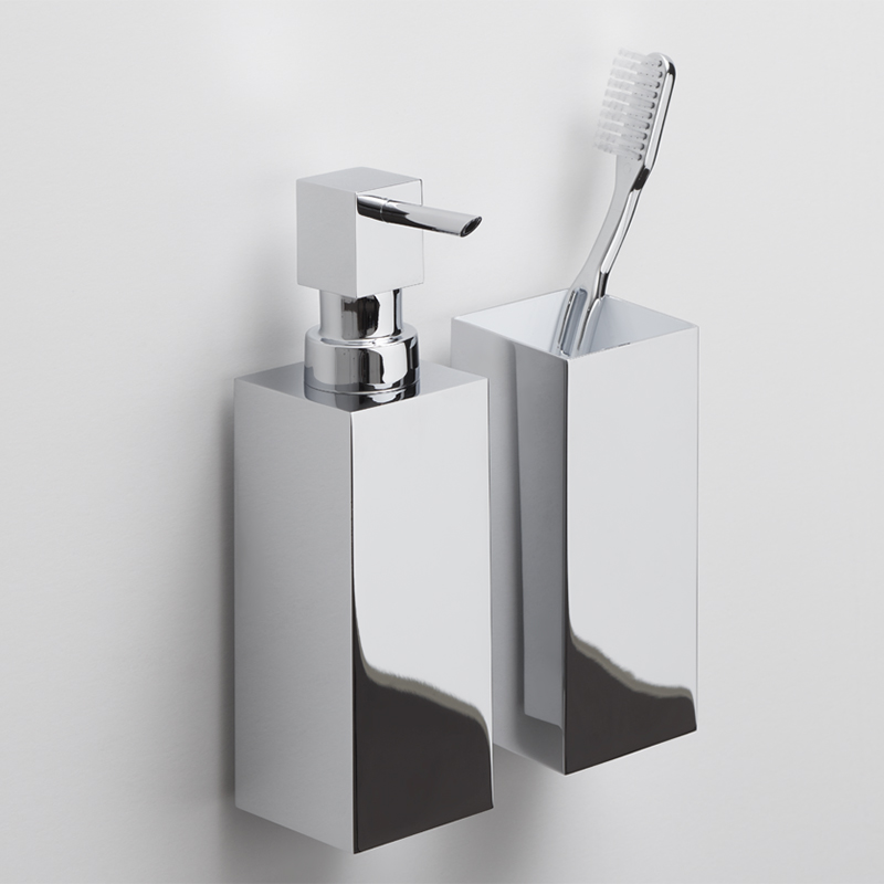 decor walther corner zahnbrstenhalter mit seifenspender 95574