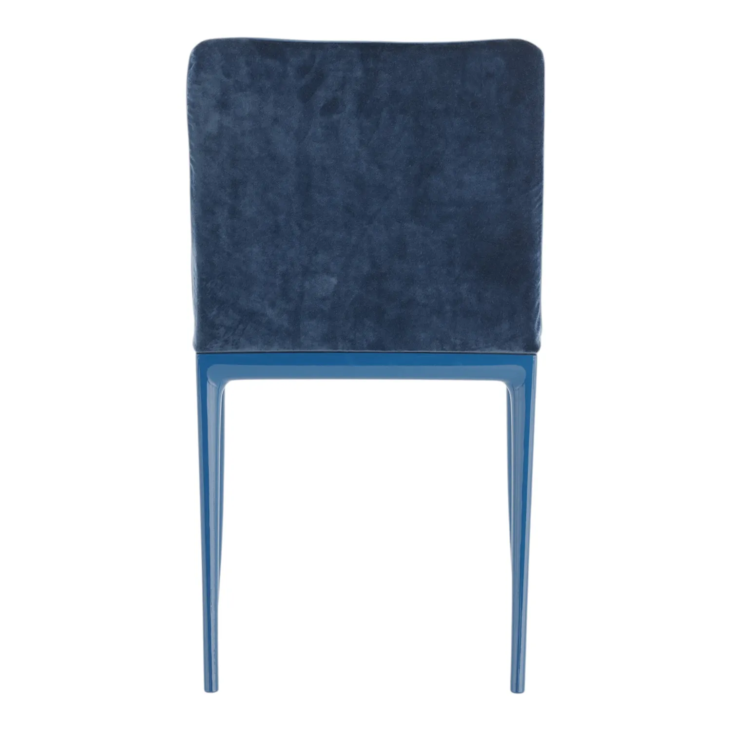 Kartell - Lillybet Stuhl Velvet hellblau/blau
