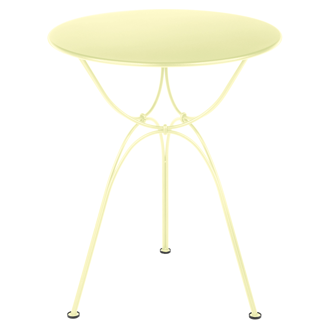 fermob airloop tisch 60cm zitronensorbet 65010