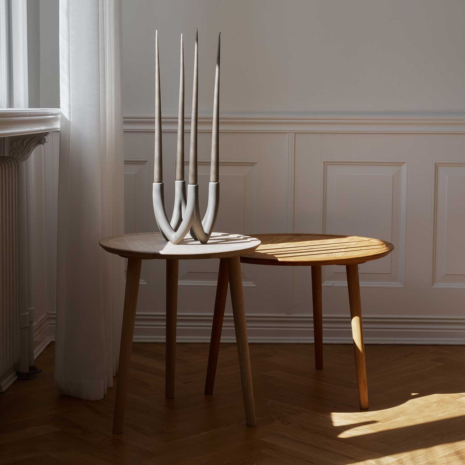 Ro Collection - Dodona Couchtisch Ø 46 cm oak oil