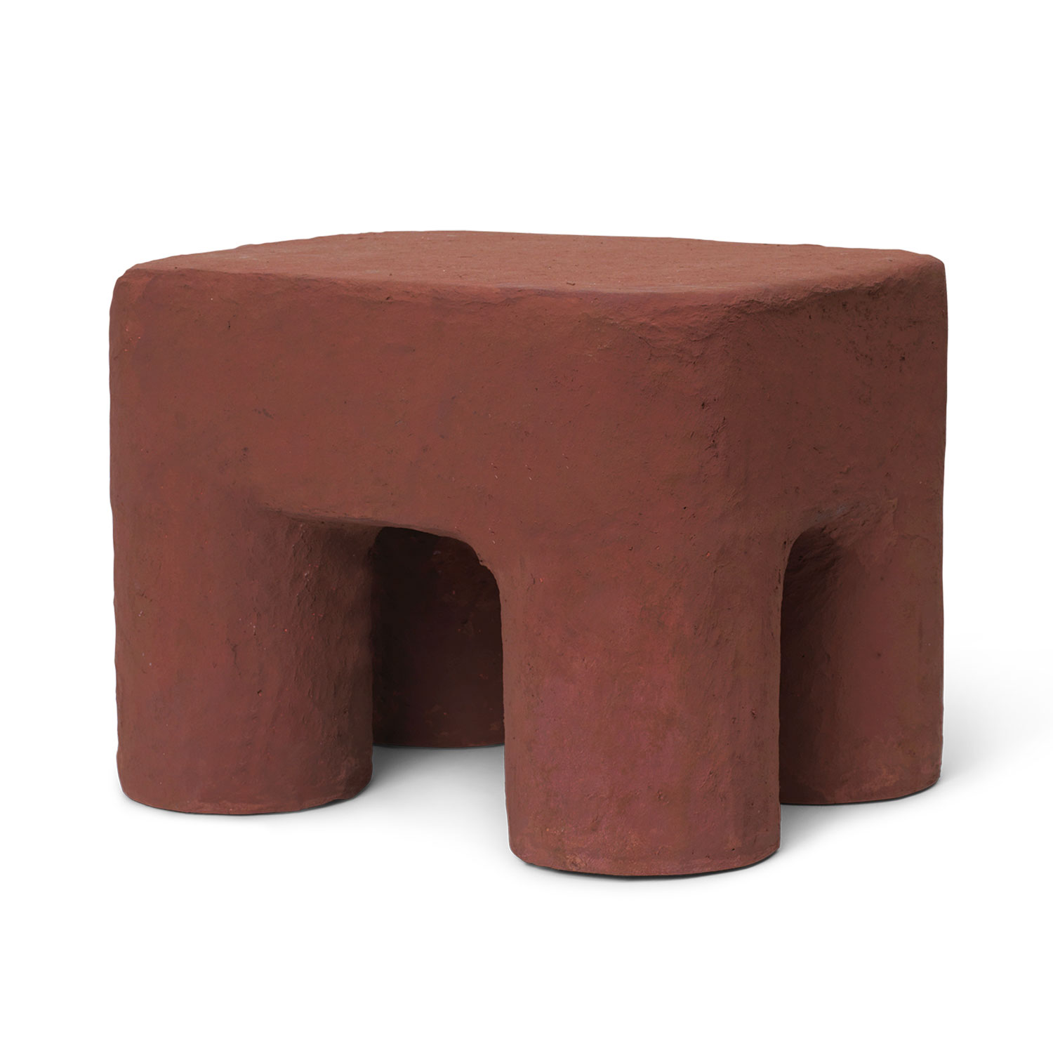 fermLIVING Podo Hocker Red Brown 1104268964 101472
