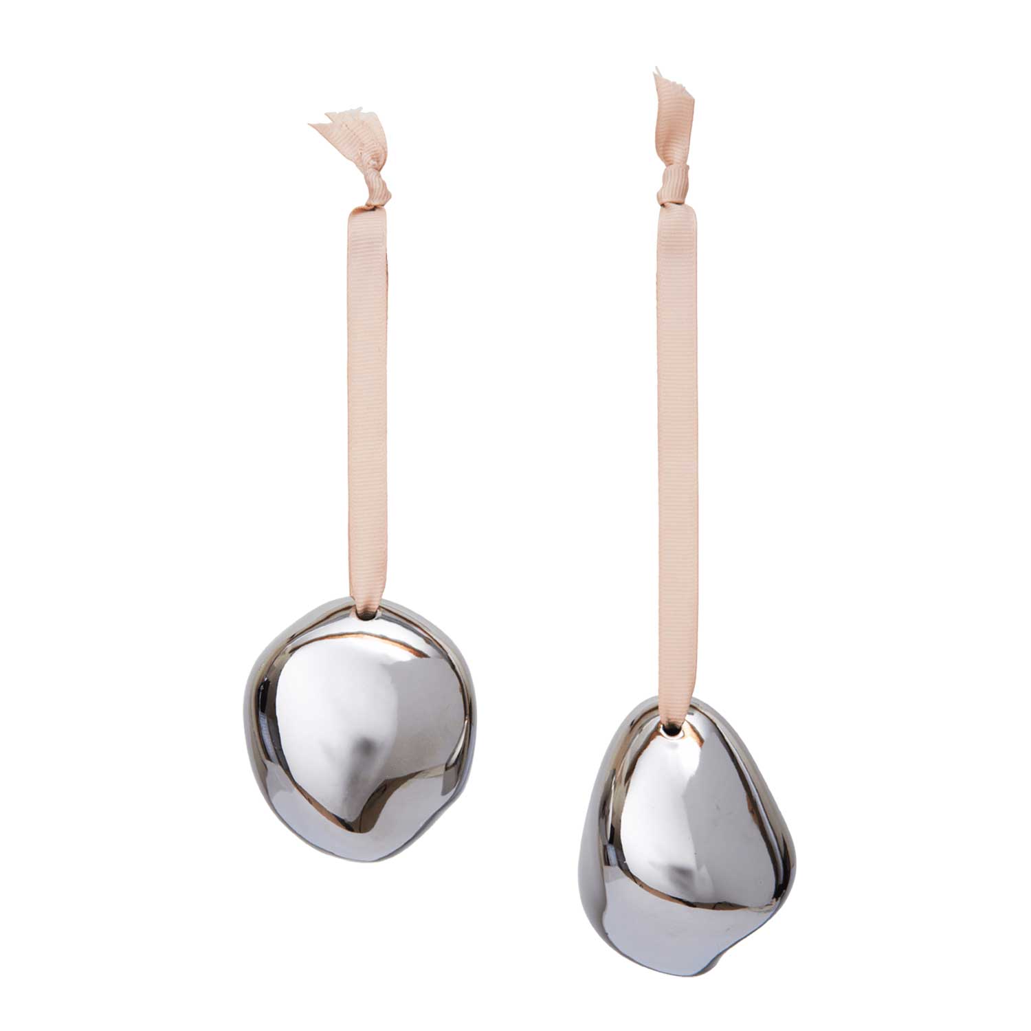 Ferm Living - Bellure Kugeln 2er-Set silber