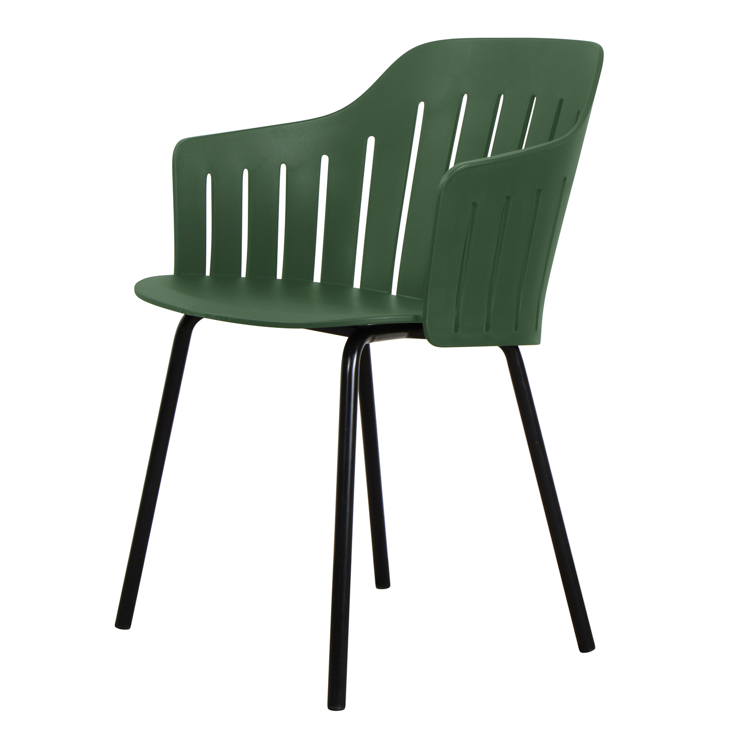 cane line choice sessel 4 beine gruen 54500PPDGR 54504SS 98641