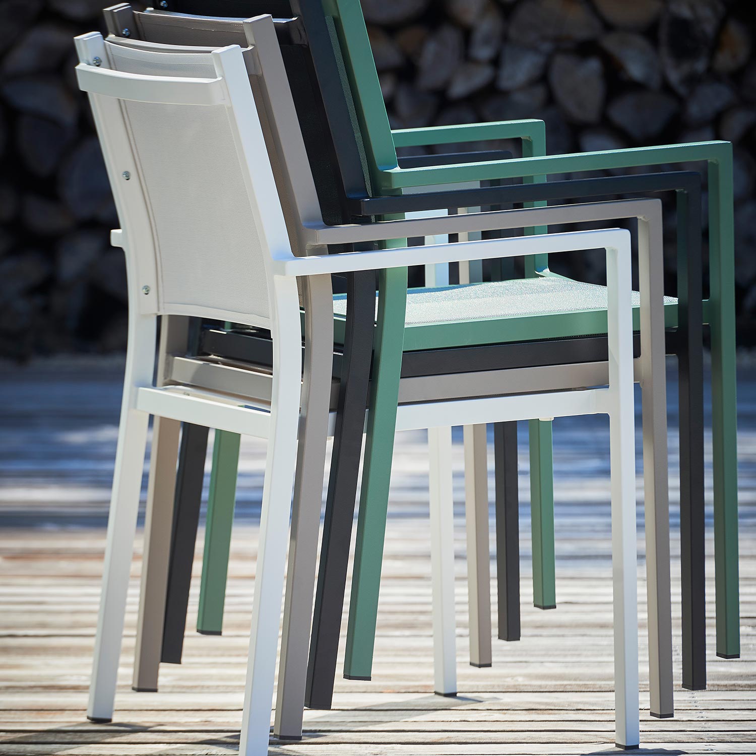 fiam aria sessel stapelbar 51452