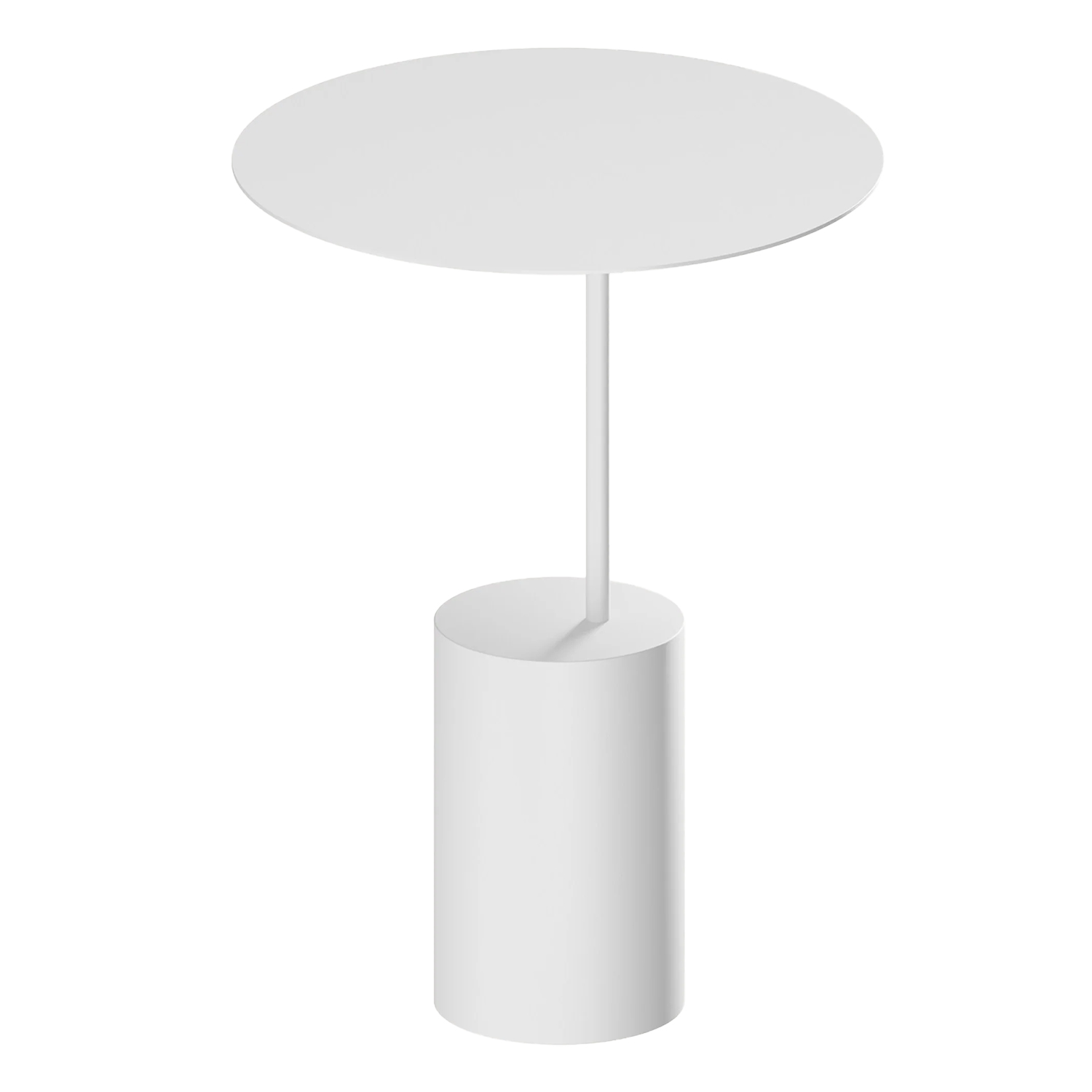 Metallbude - Ciro Beistelltisch weiß