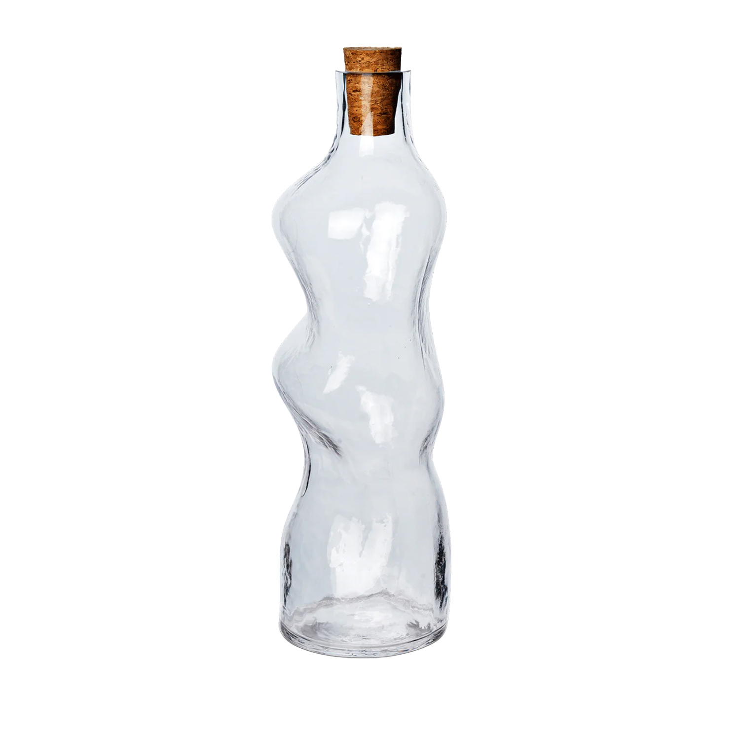 ferm LIVING Dimple Flasche Bottle klar 1104270154 104385
