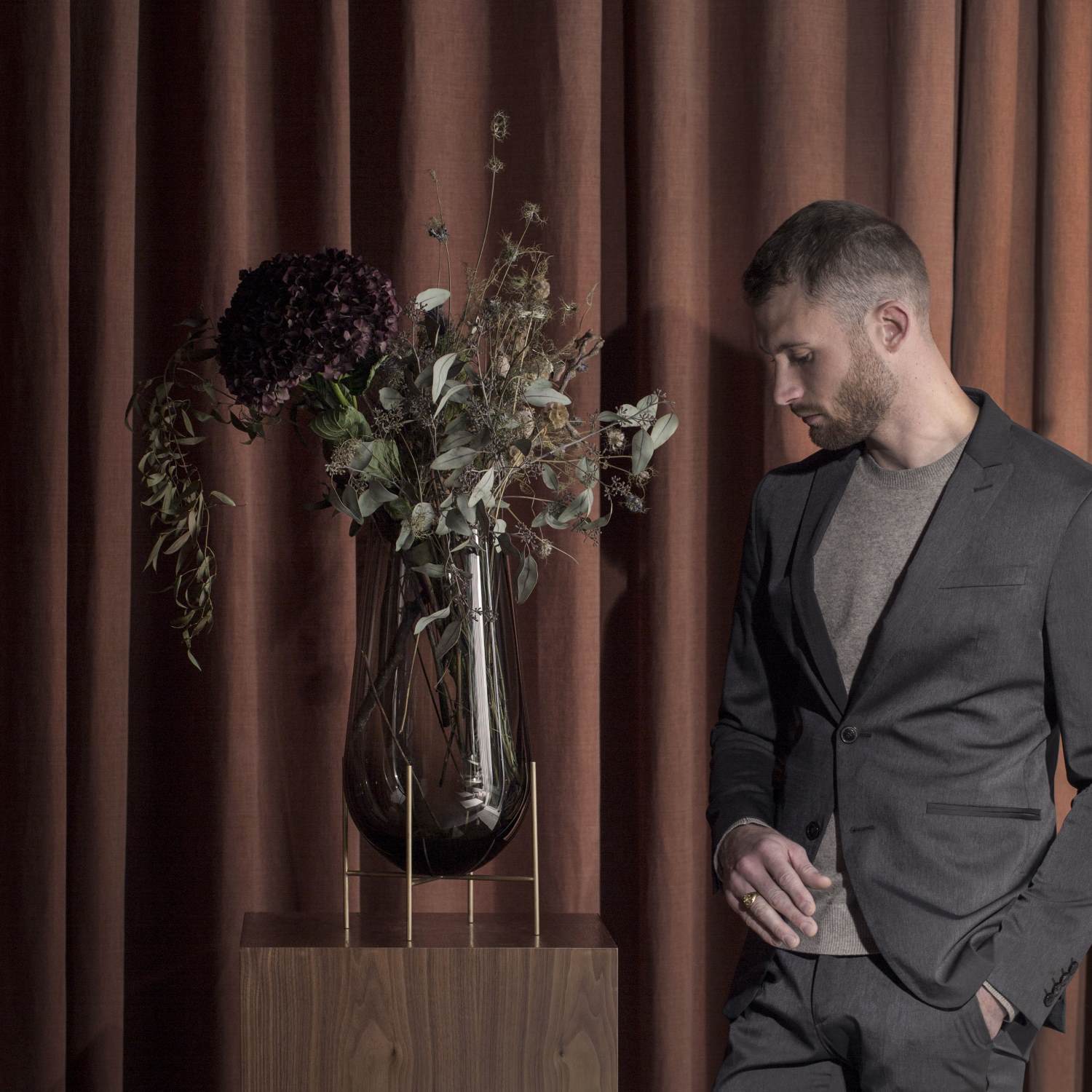 Menu echasse vase m amb