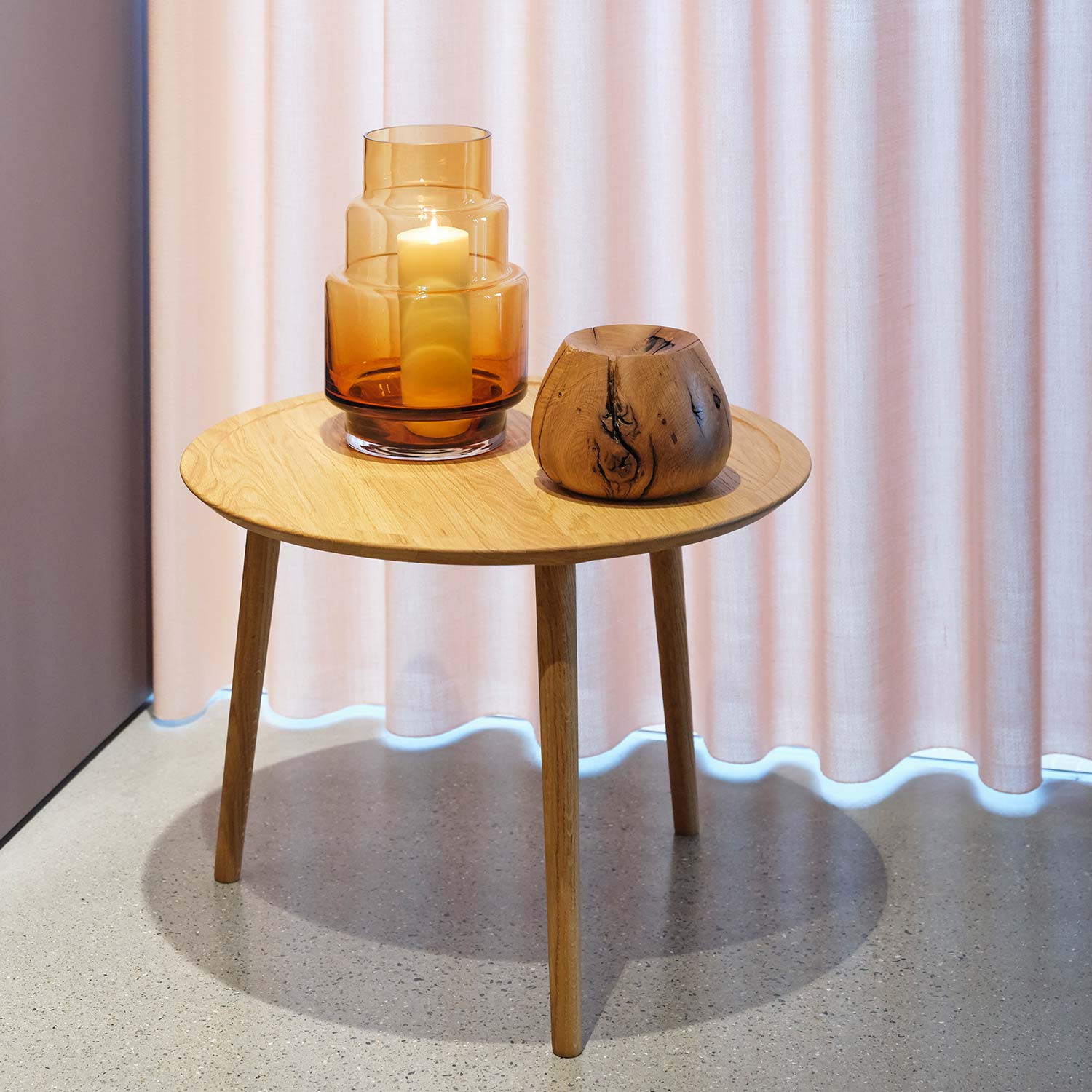 Ro Collection - Hurricane Vase No. 69 smoked grey