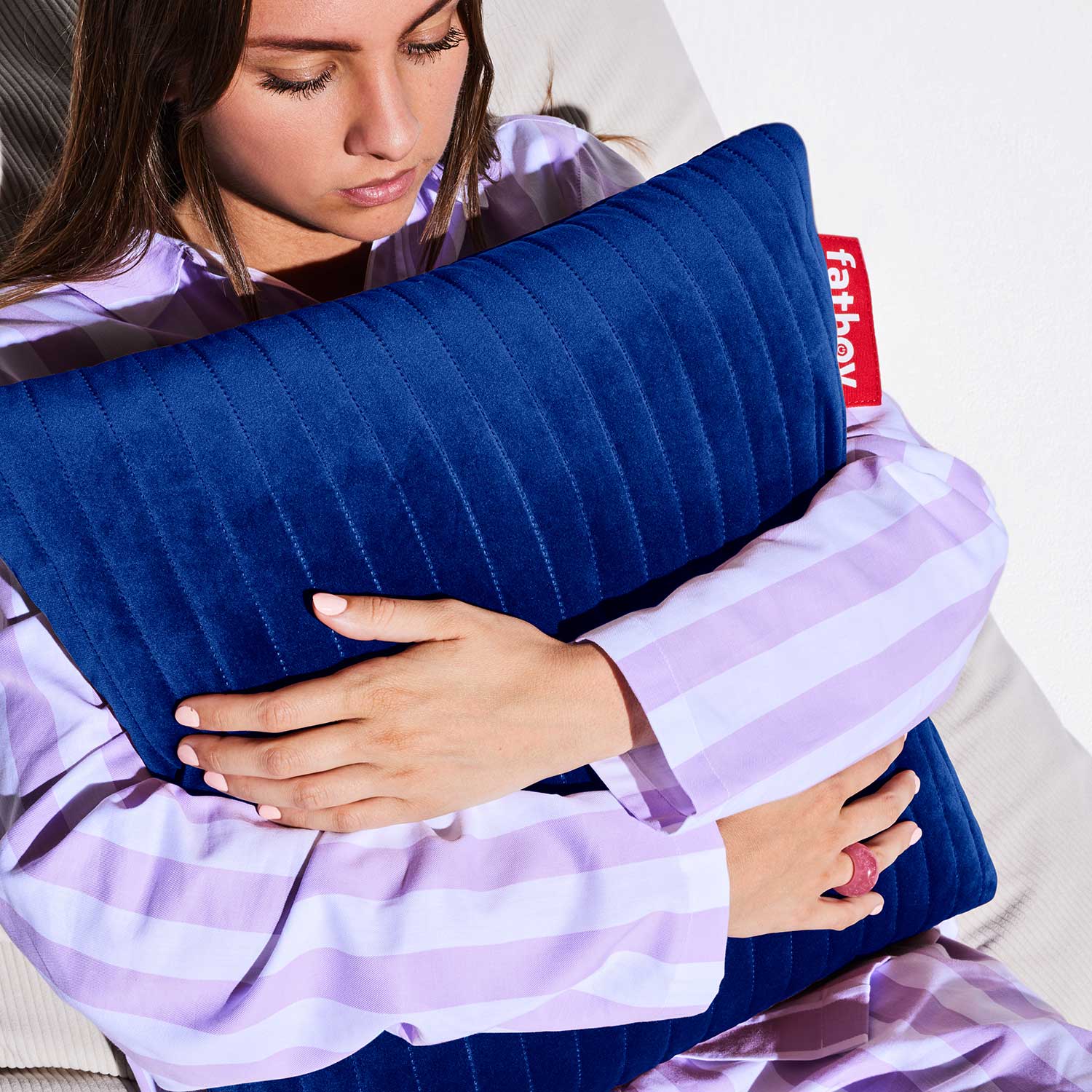 hotspot quadro line velvet flash blue fatboy 96854